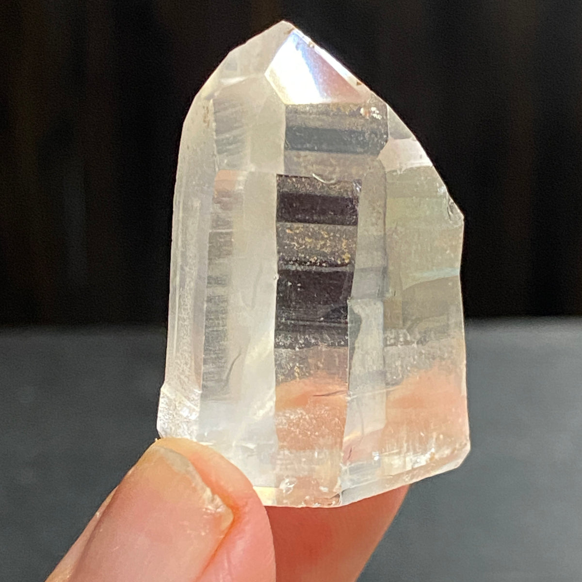 Lemurian Seed Quartz Polished Standing Point