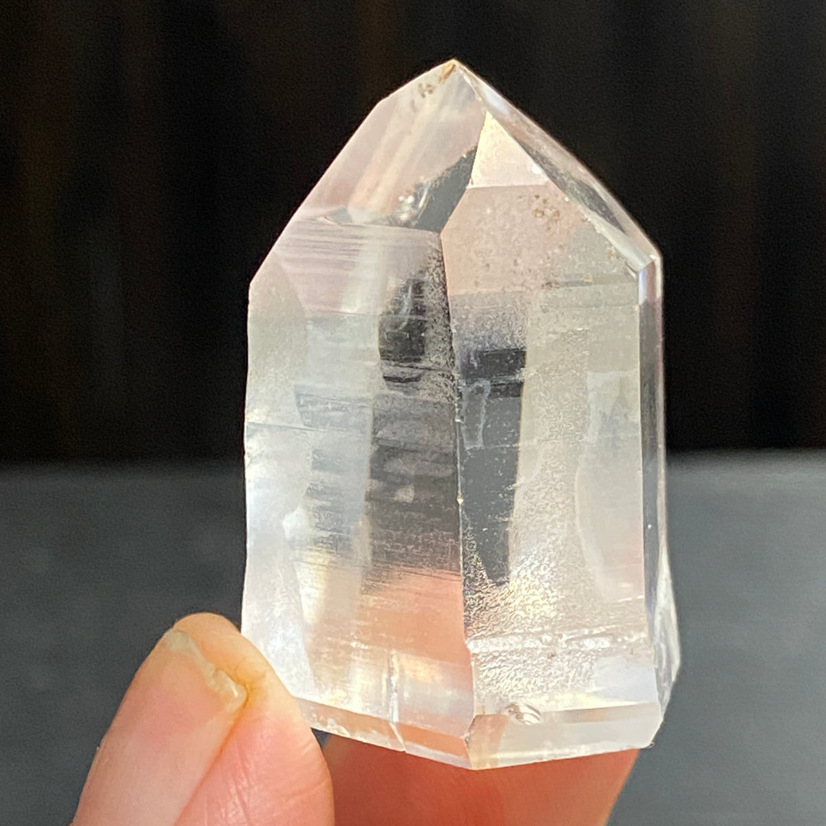Lemurian Seed Quartz Polished Standing Point