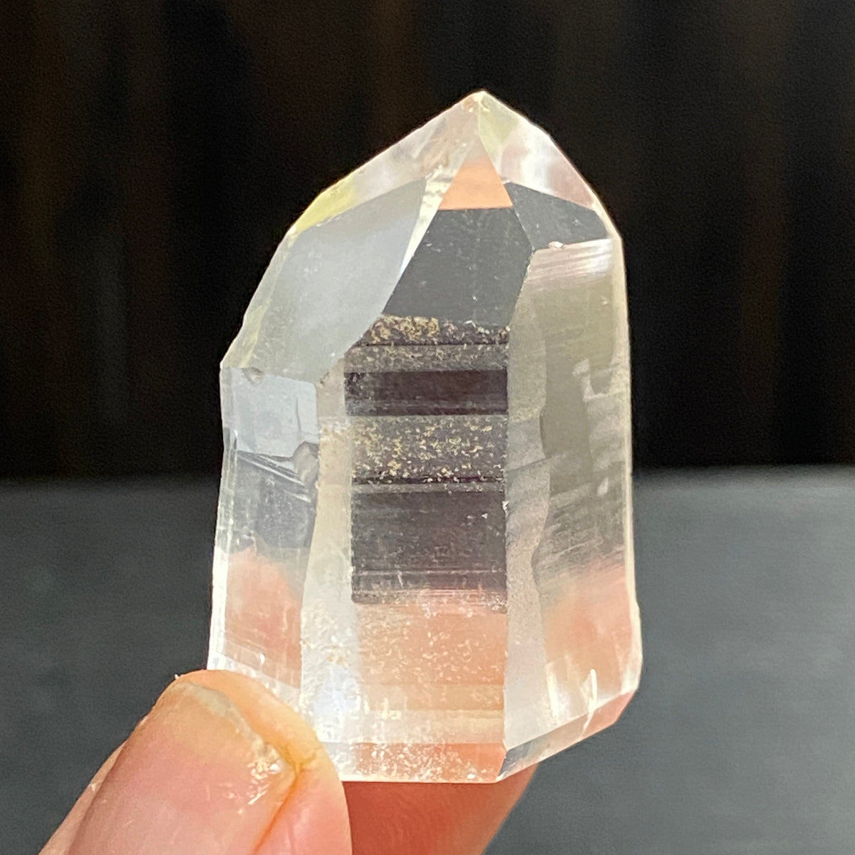 Lemurian Seed Quartz Polished Standing Point
