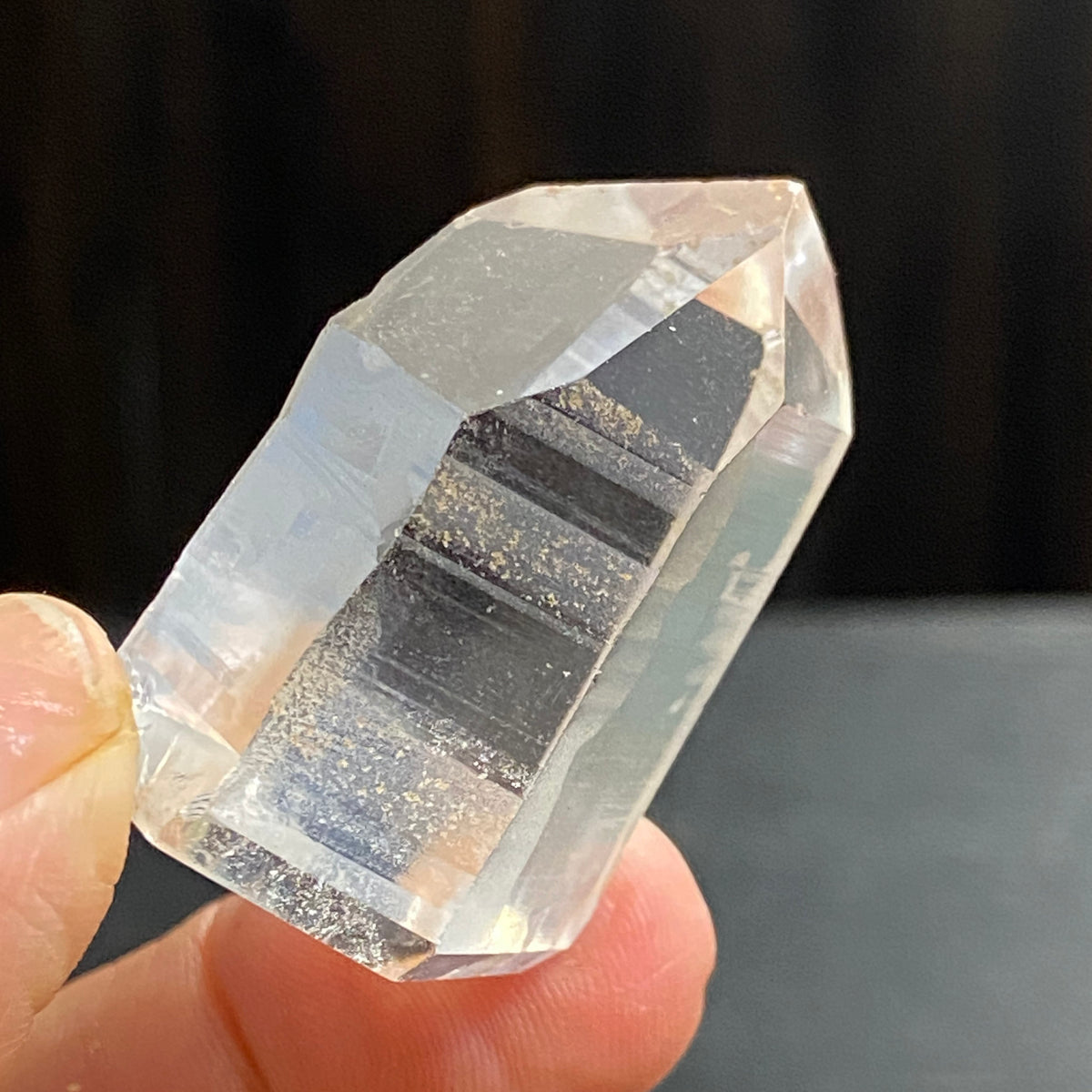 Lemurian Seed Quartz Polished Standing Point