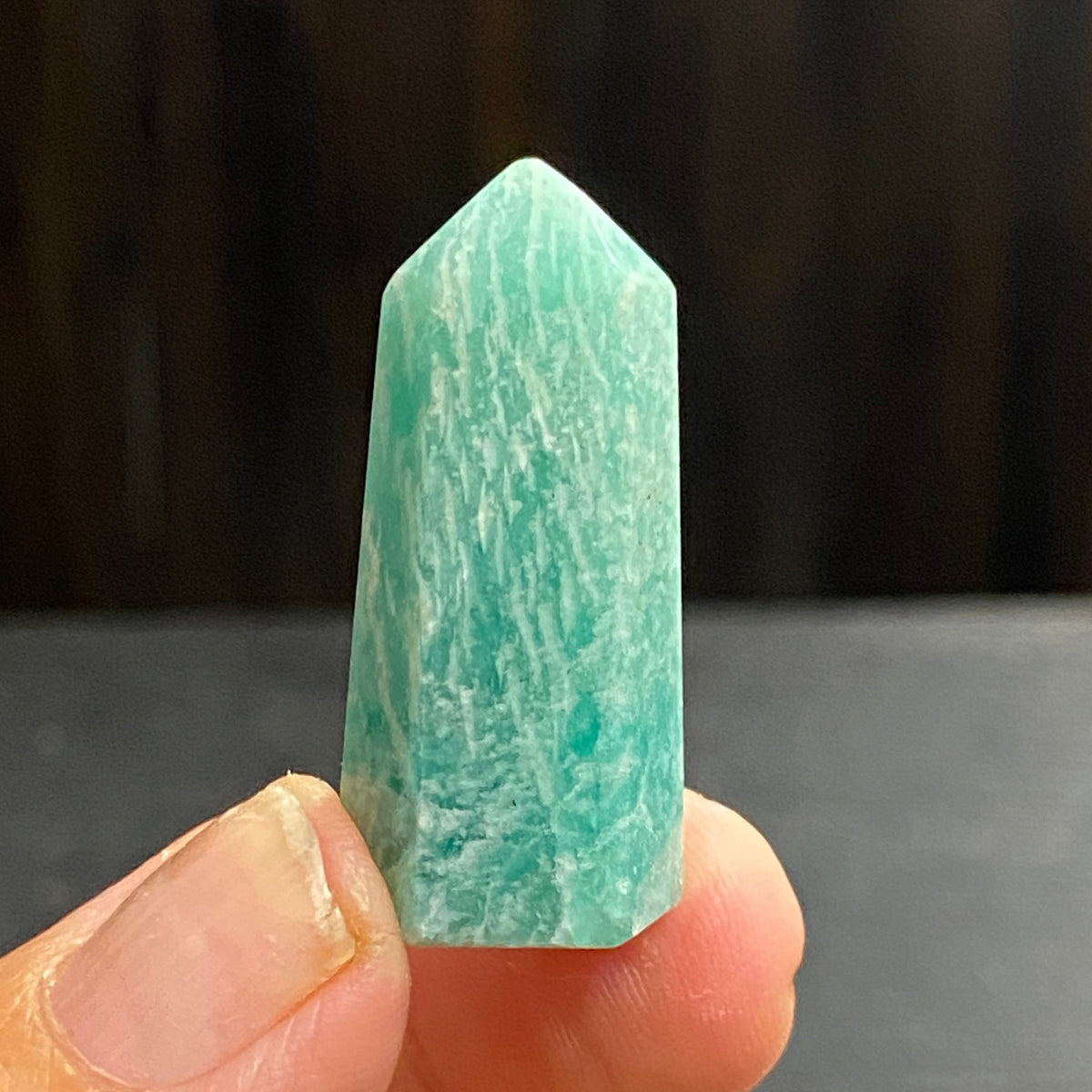 Amazonite Standing Point – Madagascar