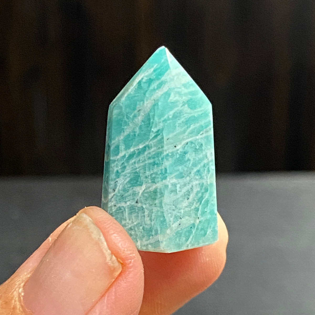 Amazonite Standing Point – Madagascar