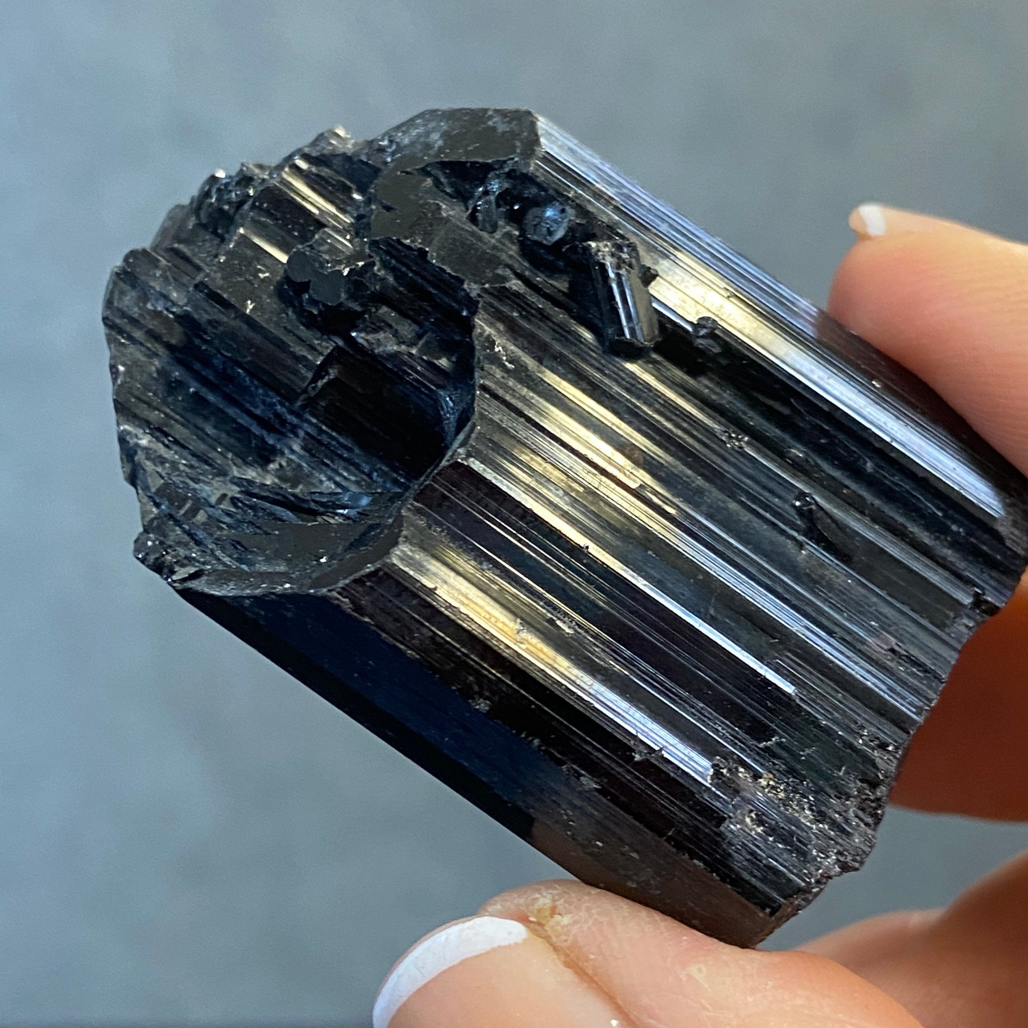 Black Tourmaline Rod – Namibia