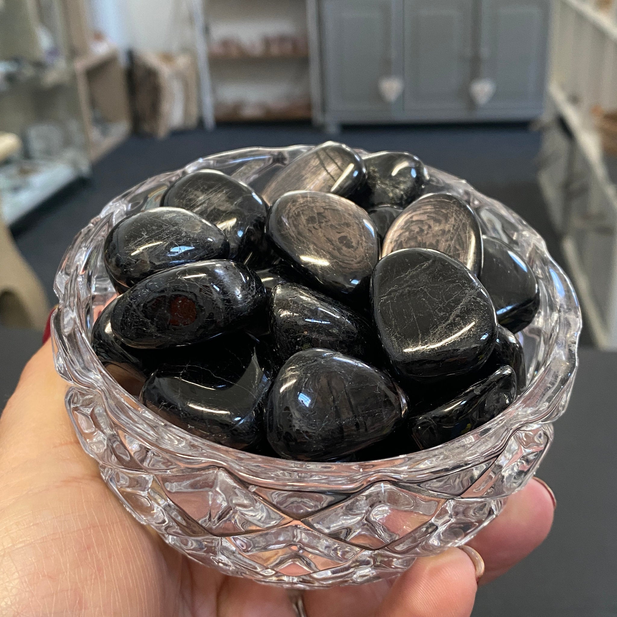 Hypersthene Tumbled Stones