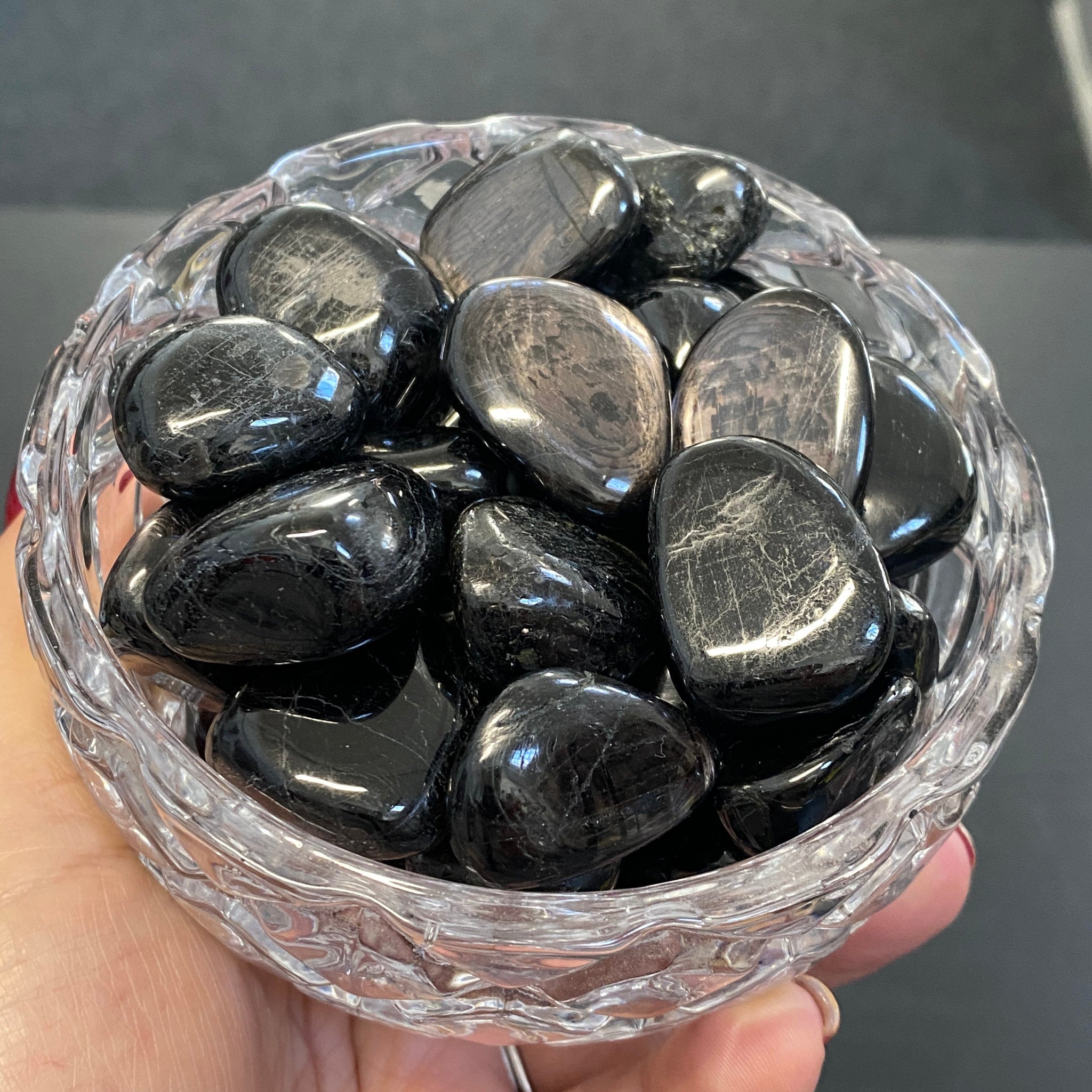 Hypersthene Tumbled Stones