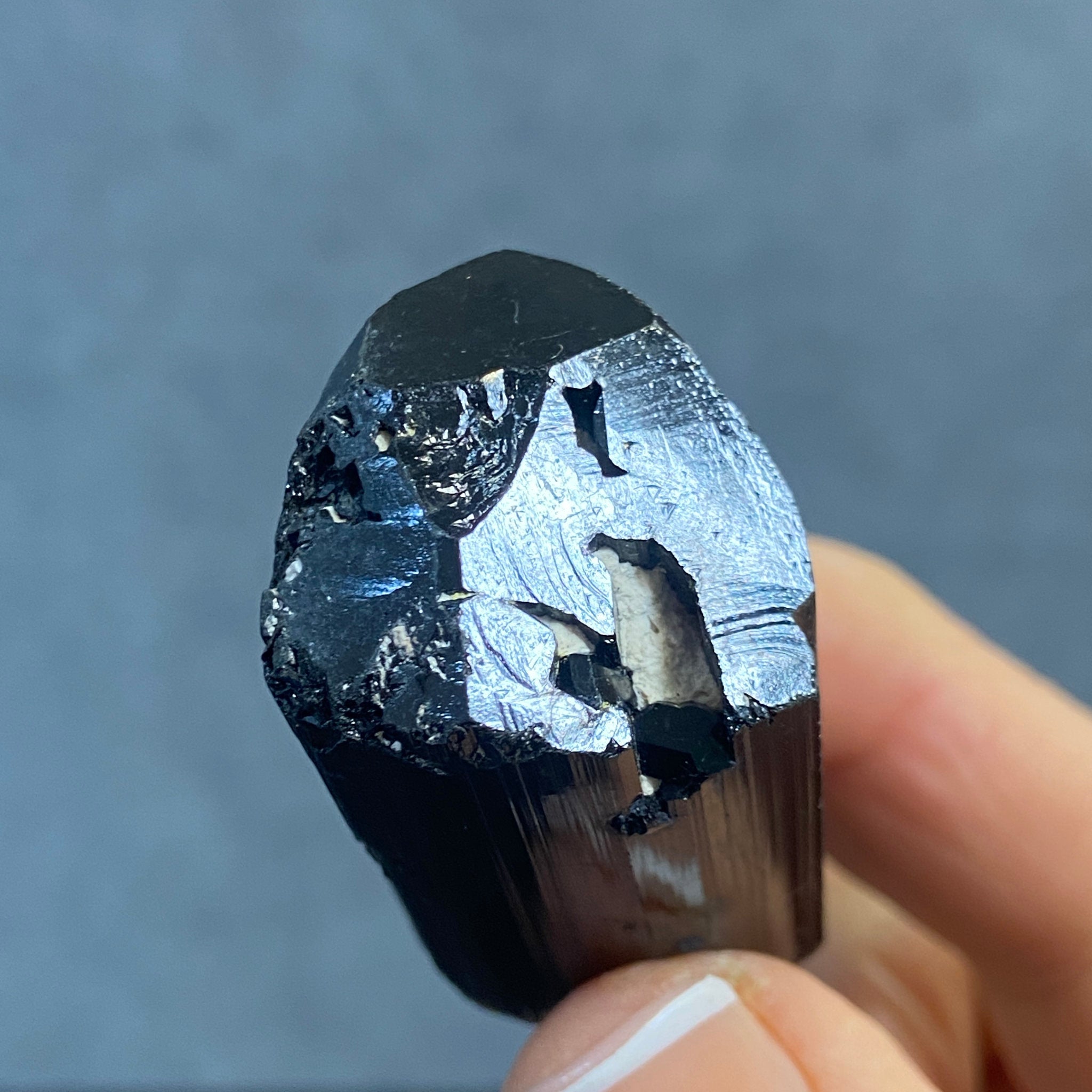 Black Tourmaline Rod – Namibia