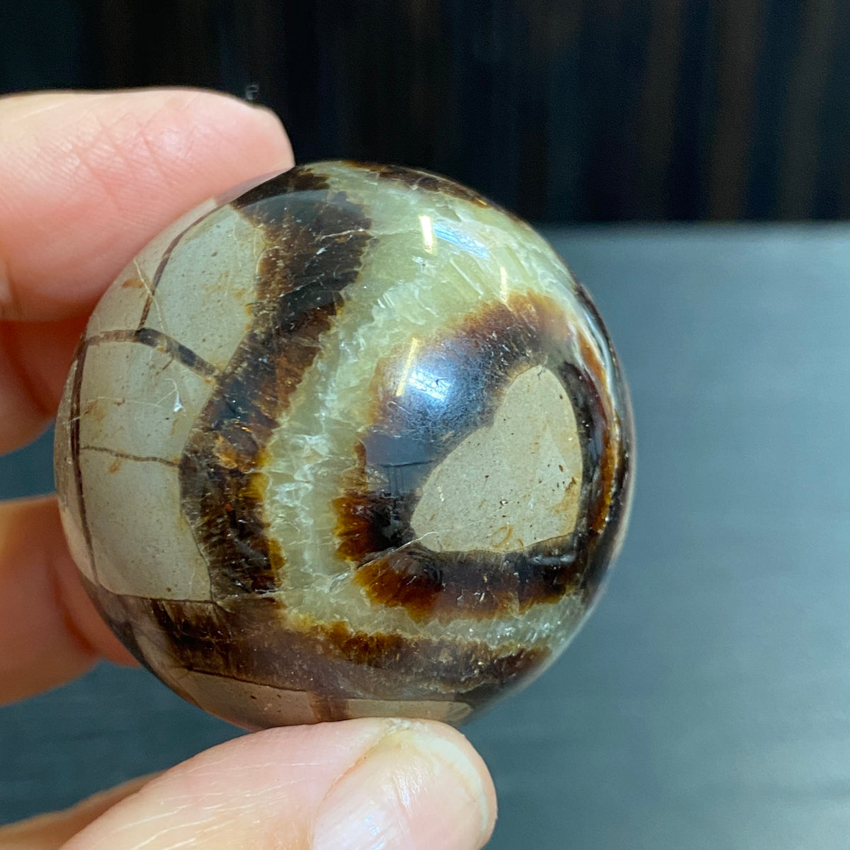 Septarian Sphere – Madagascar