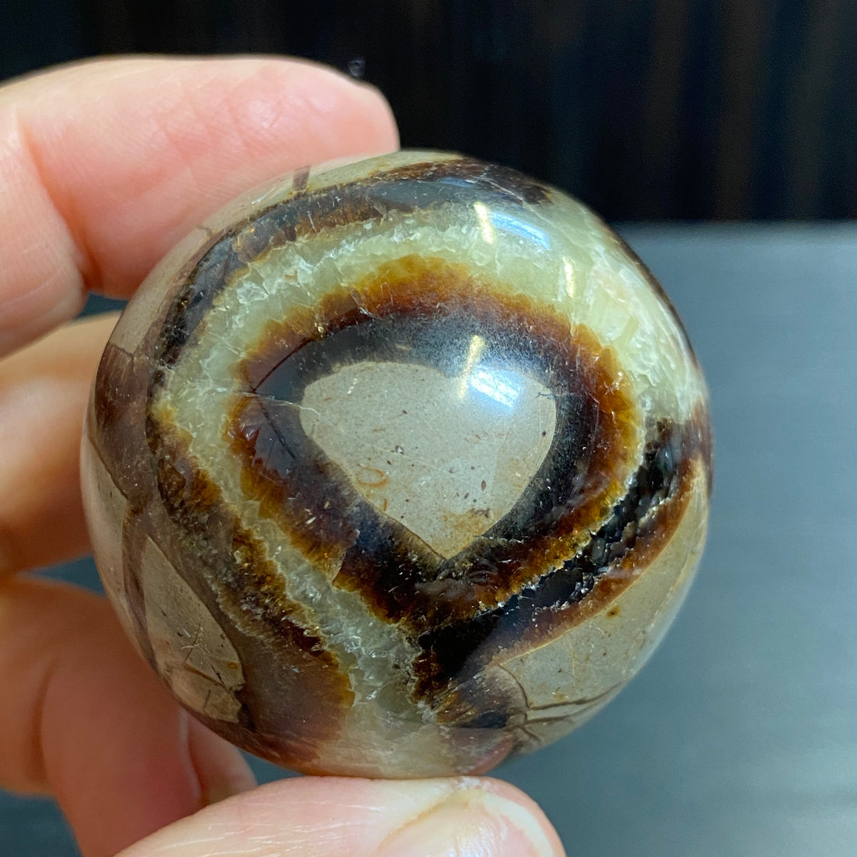 Septarian Sphere – Madagascar