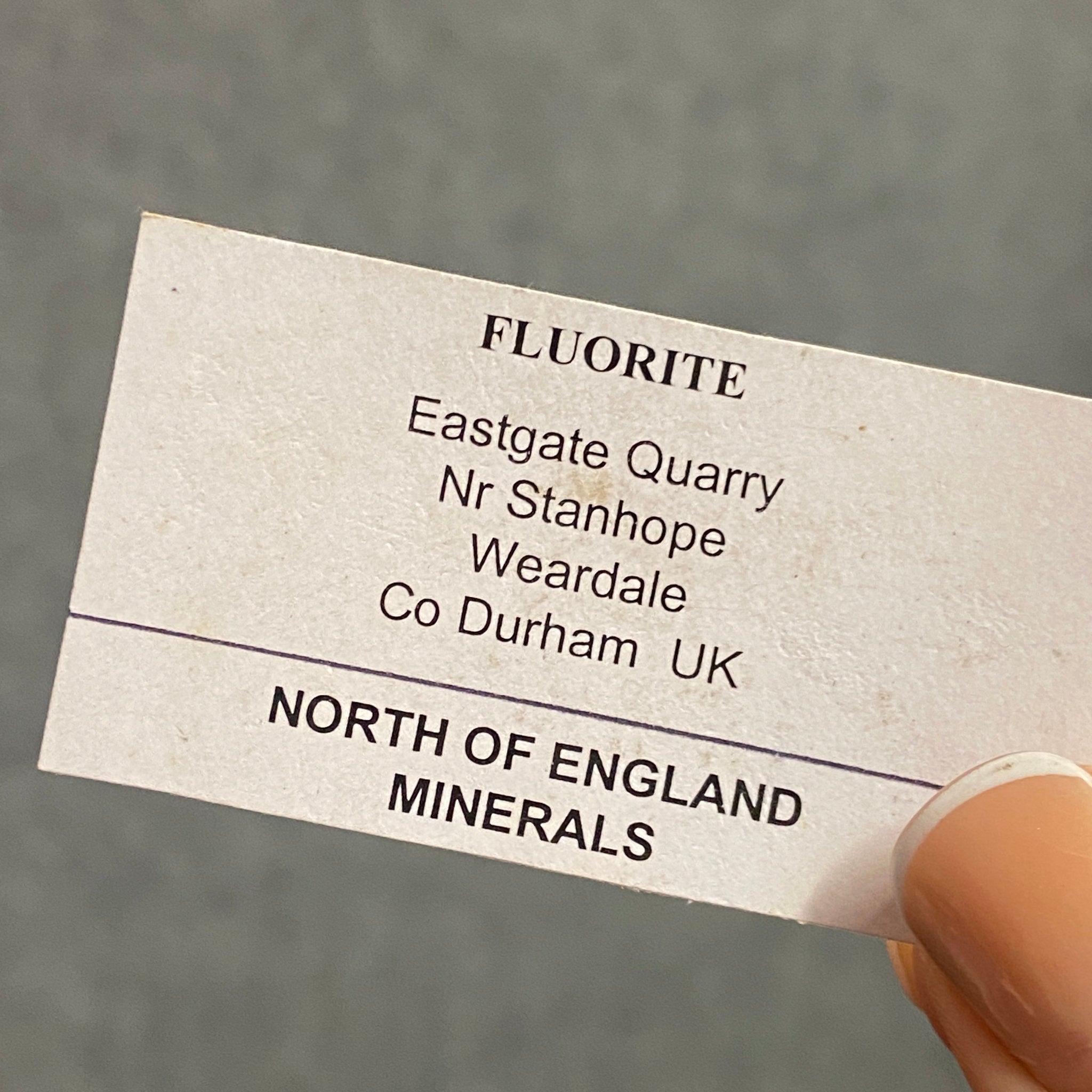 Weardale UK Fluorite