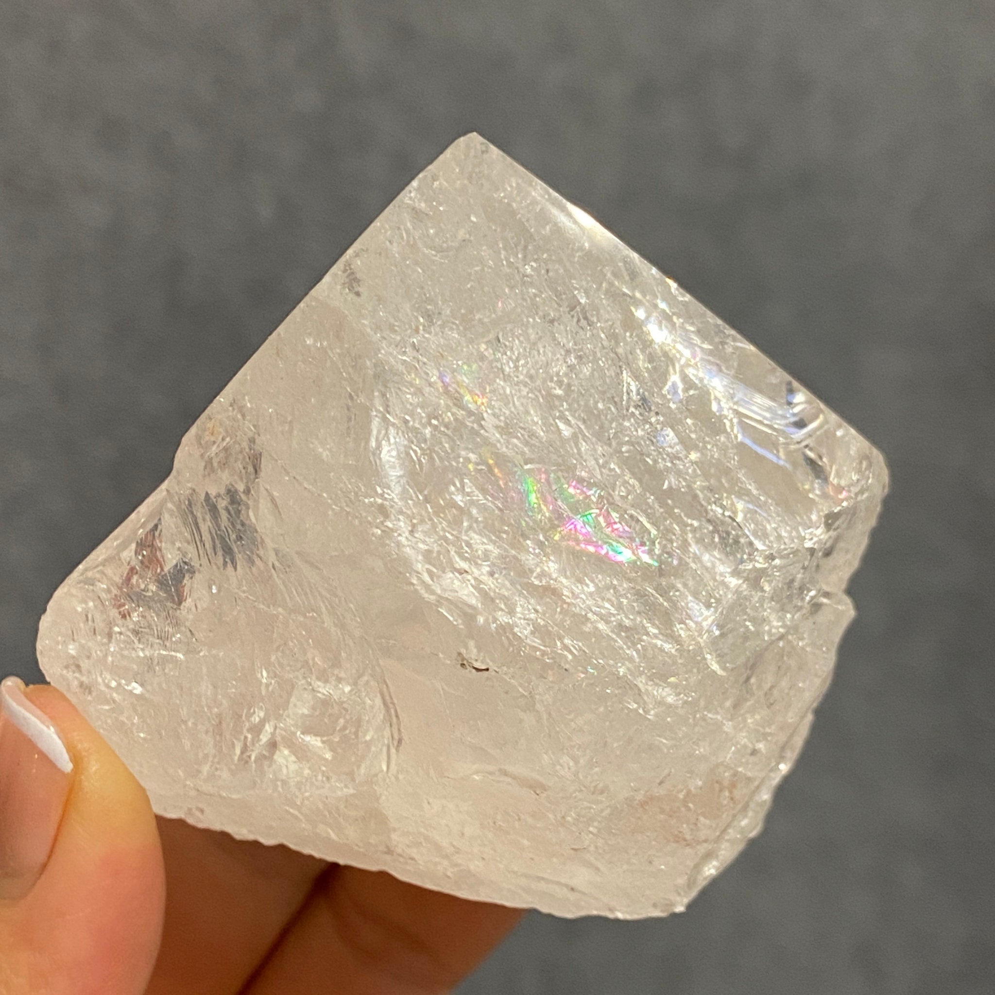 Rainbow Clear Quartz Tower – Brazil