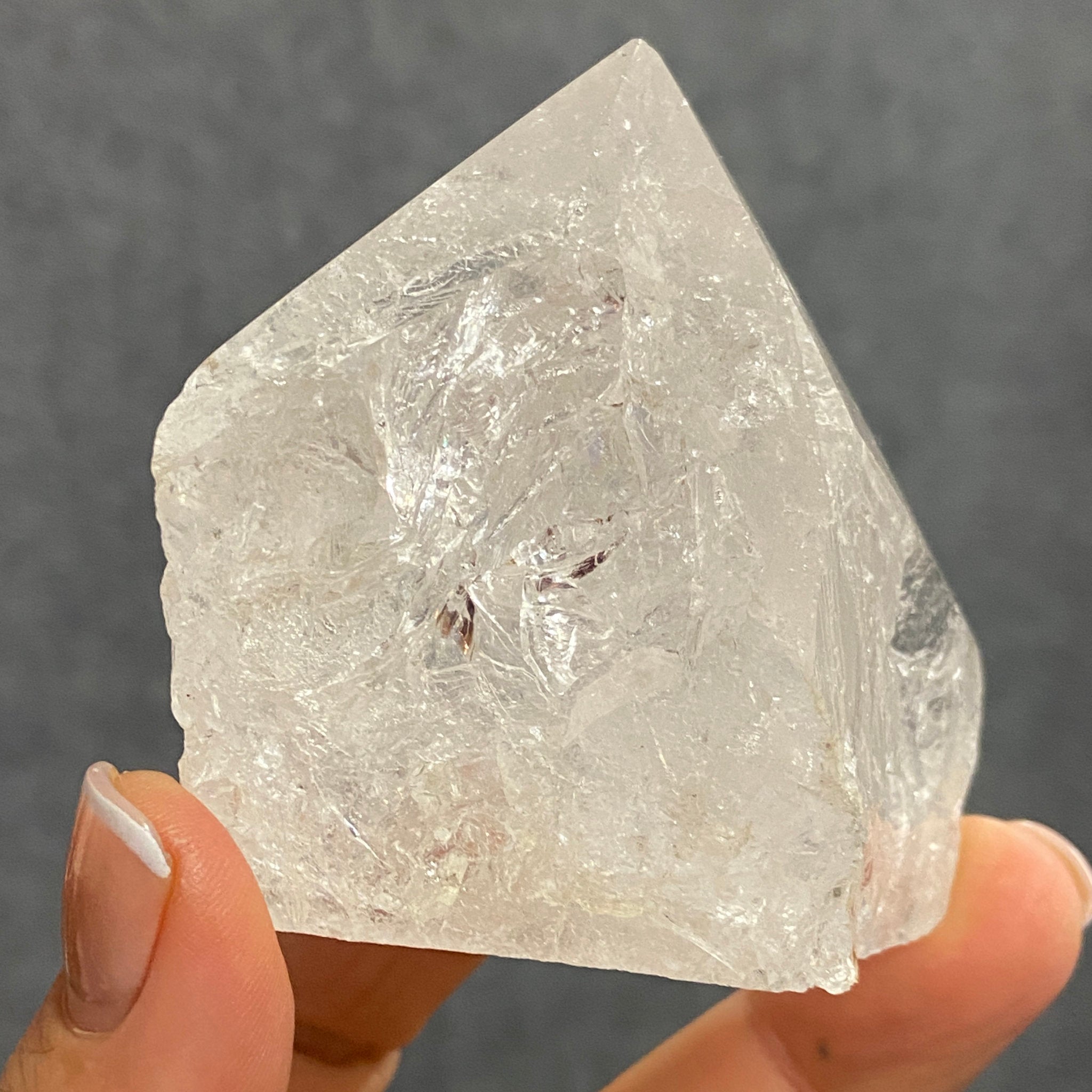 Rainbow Clear Quartz Tower – Brazil