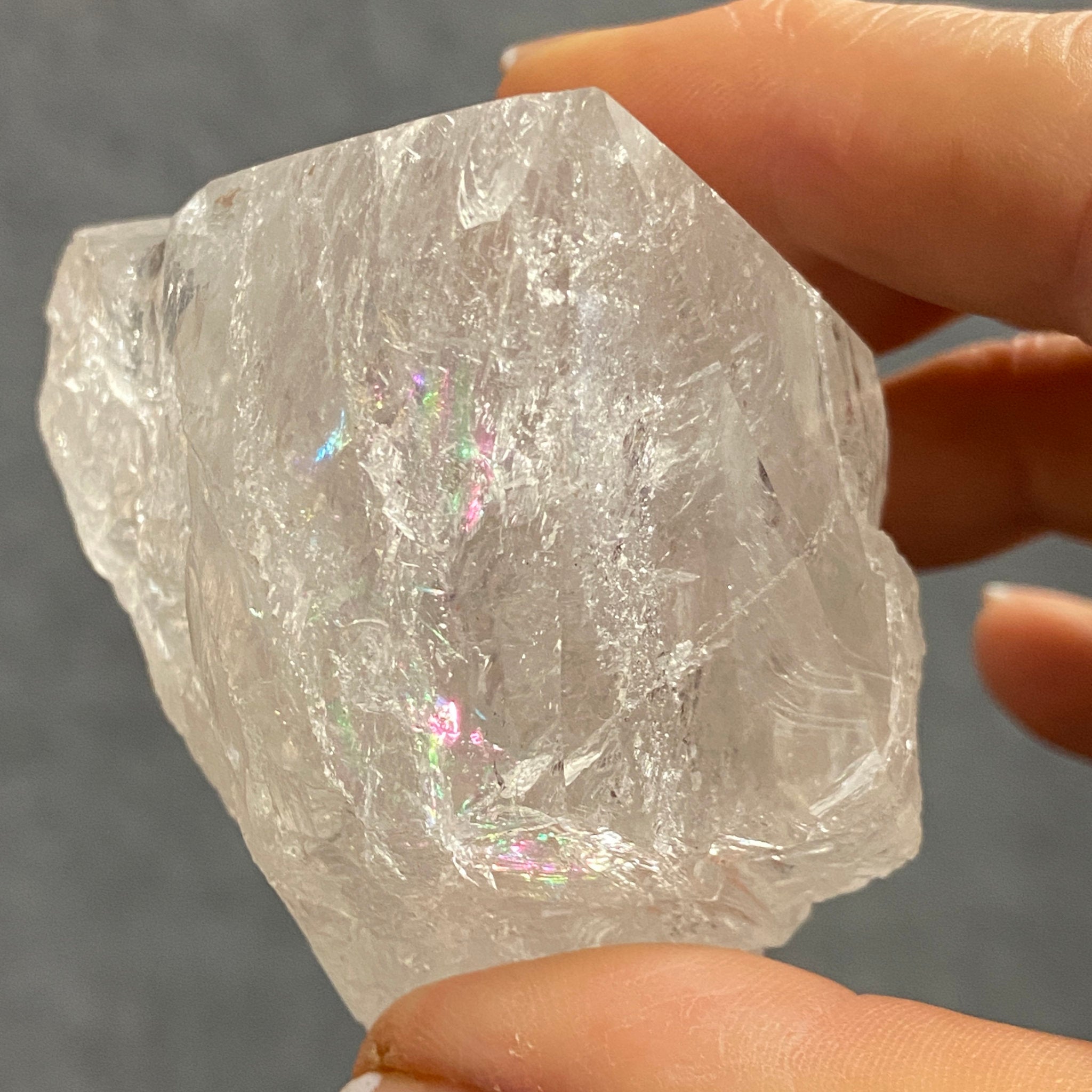 Rainbow Clear Quartz Tower – Brazil