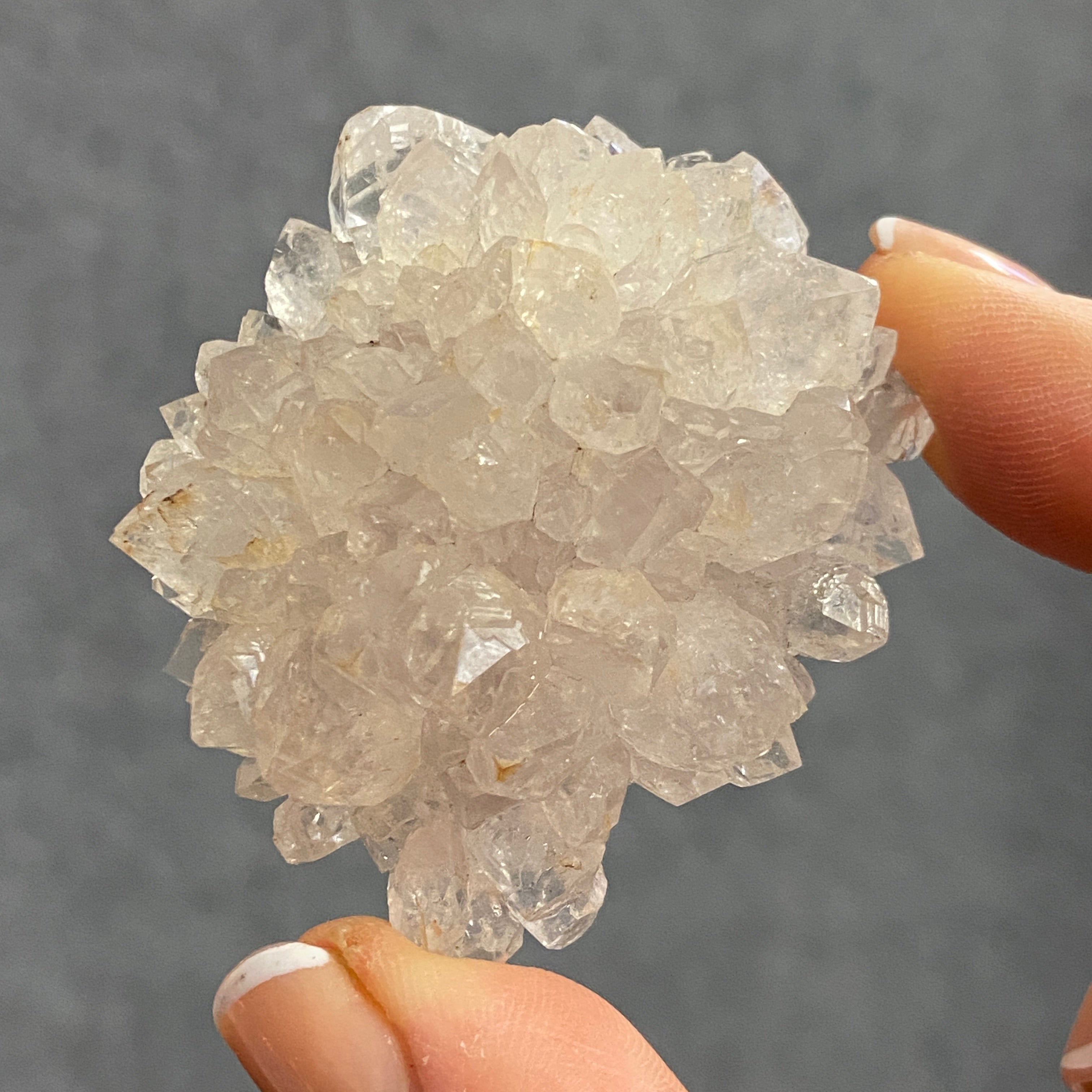 Amethyst Flower – Stalactite Slice