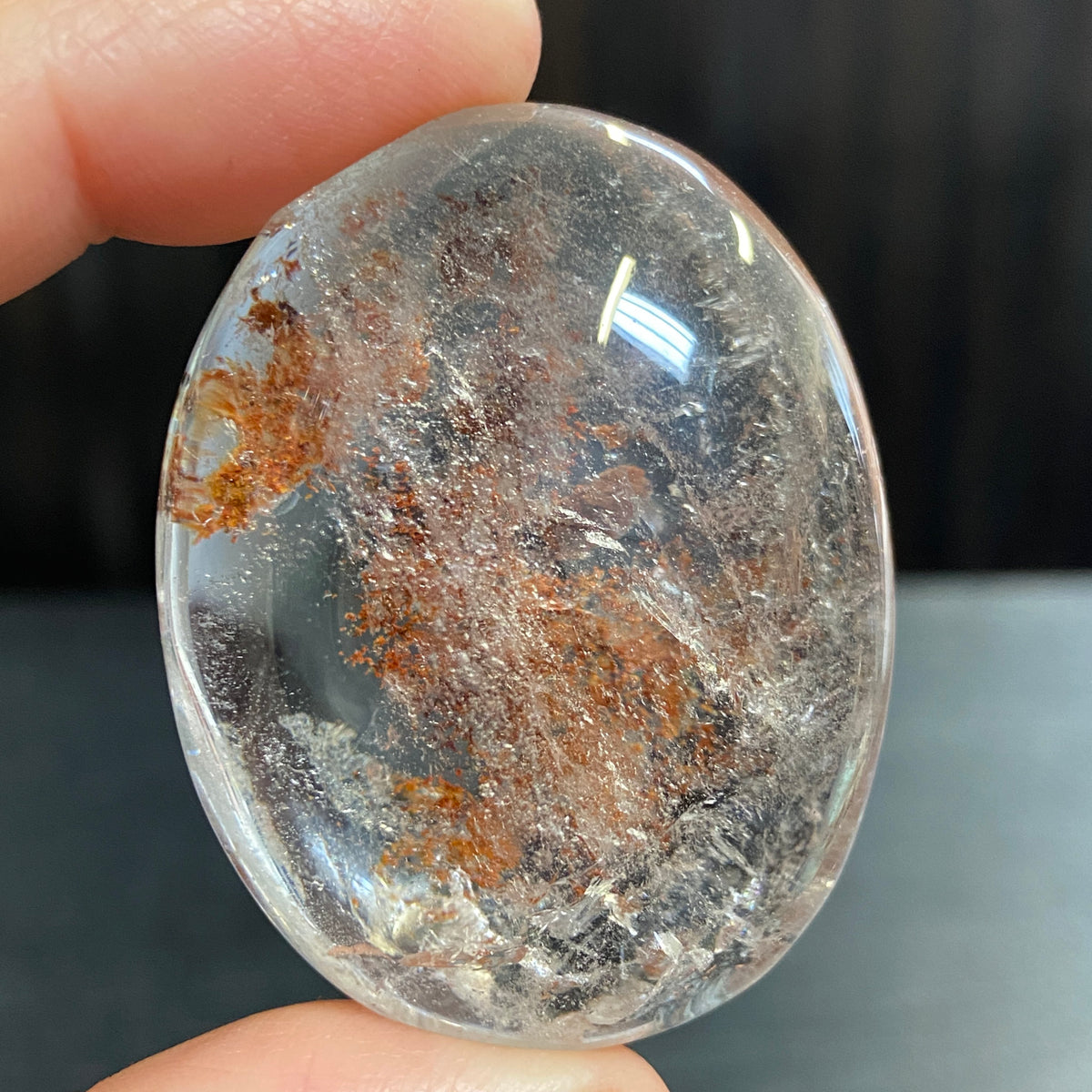Shaman Quartz Palmstone – Brazil