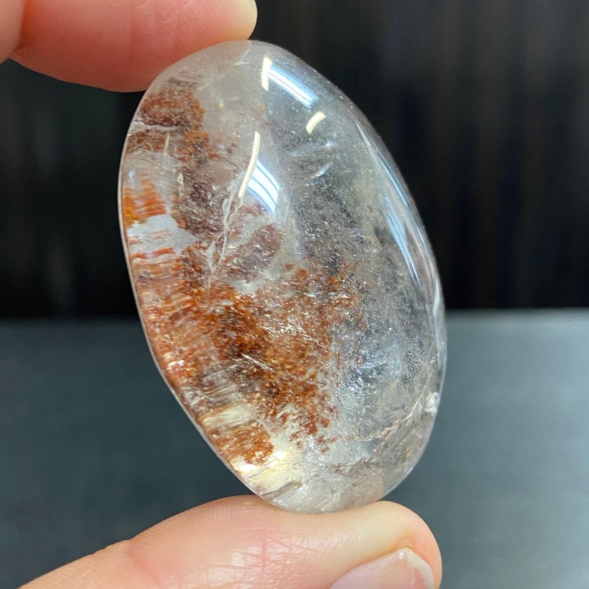 Shaman Quartz Palmstone – Brazil
