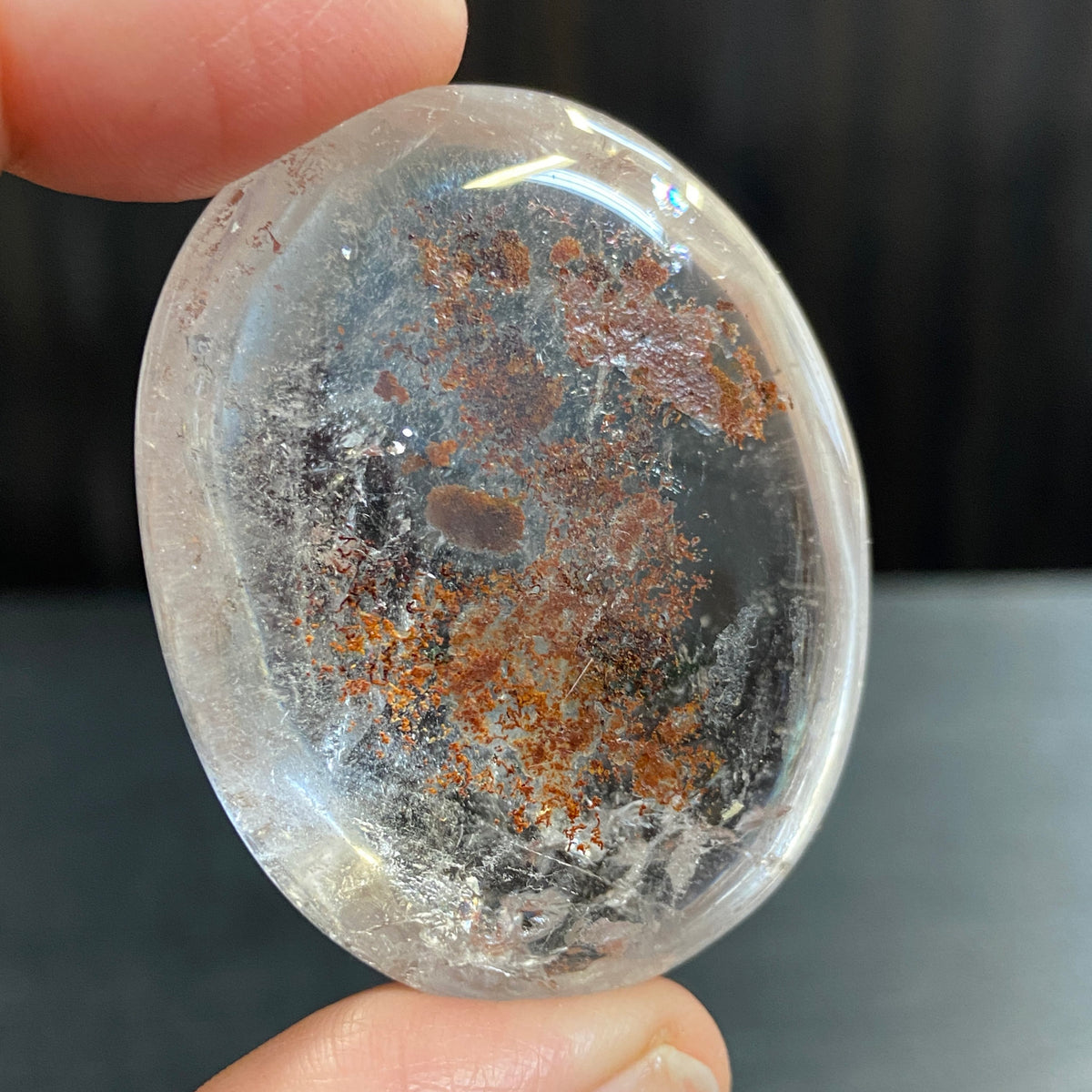Shaman Quartz Palmstone – Brazil
