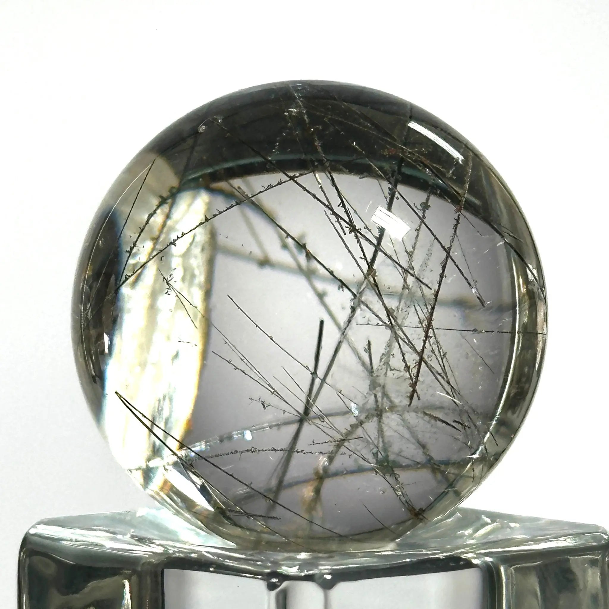 Rutilated Quartz Sphere Castle Rocks Cornwall