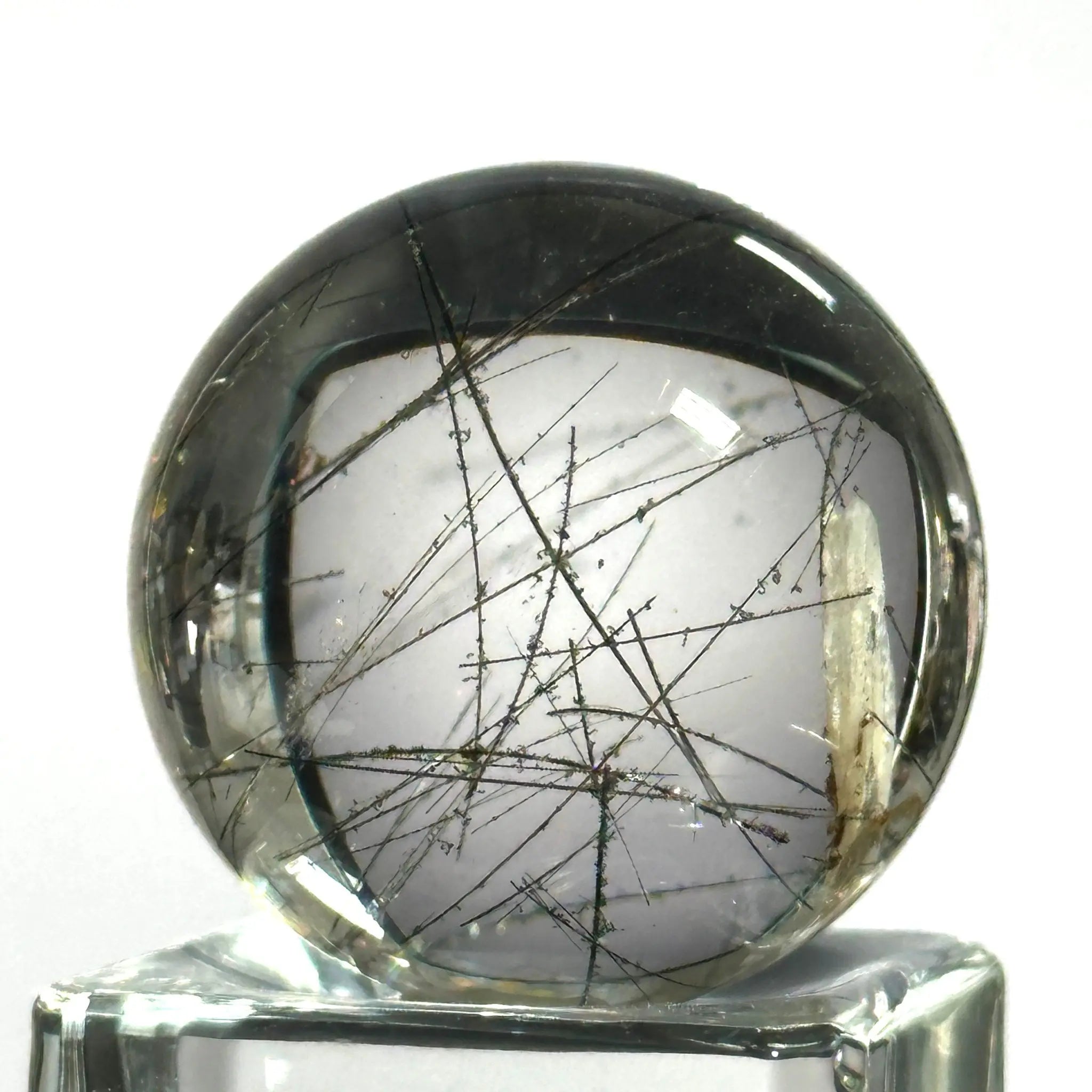 Rutilated Quartz Sphere Castle Rocks Cornwall