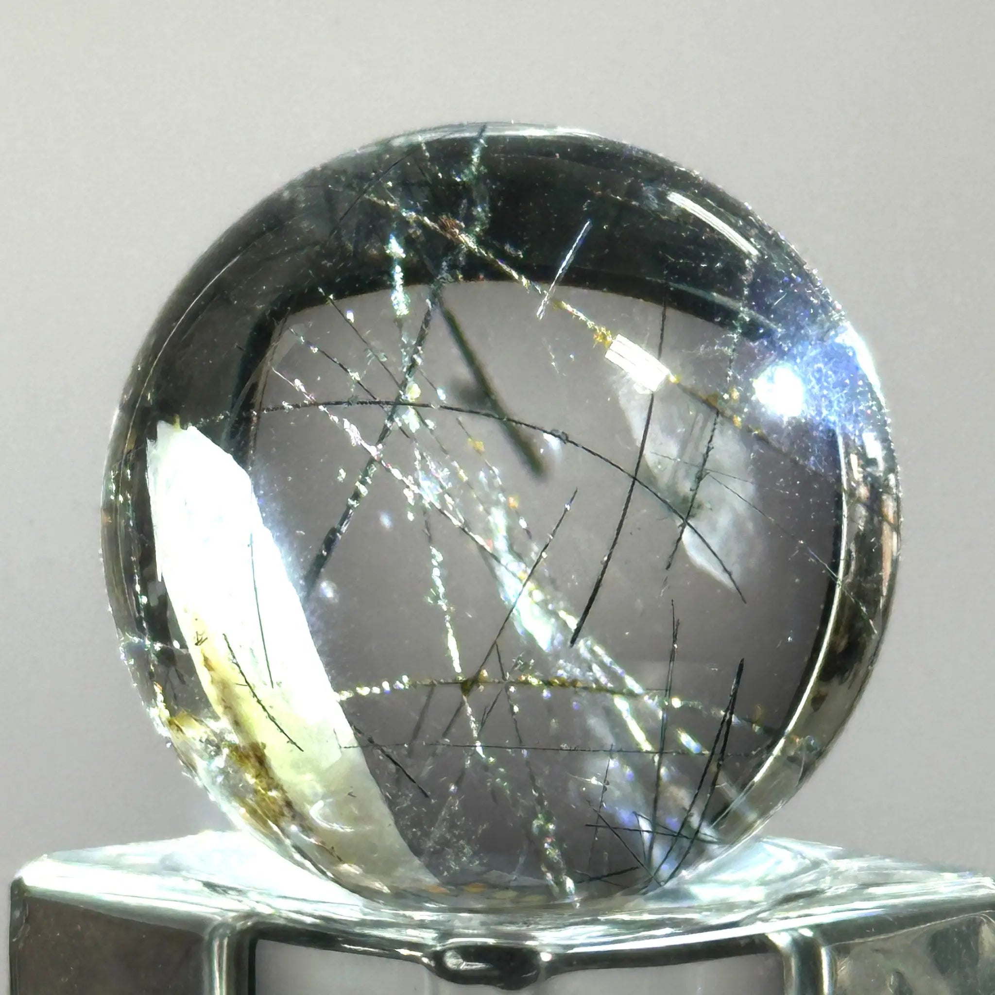 Rutilated Quartz Sphere Castle Rocks Cornwall