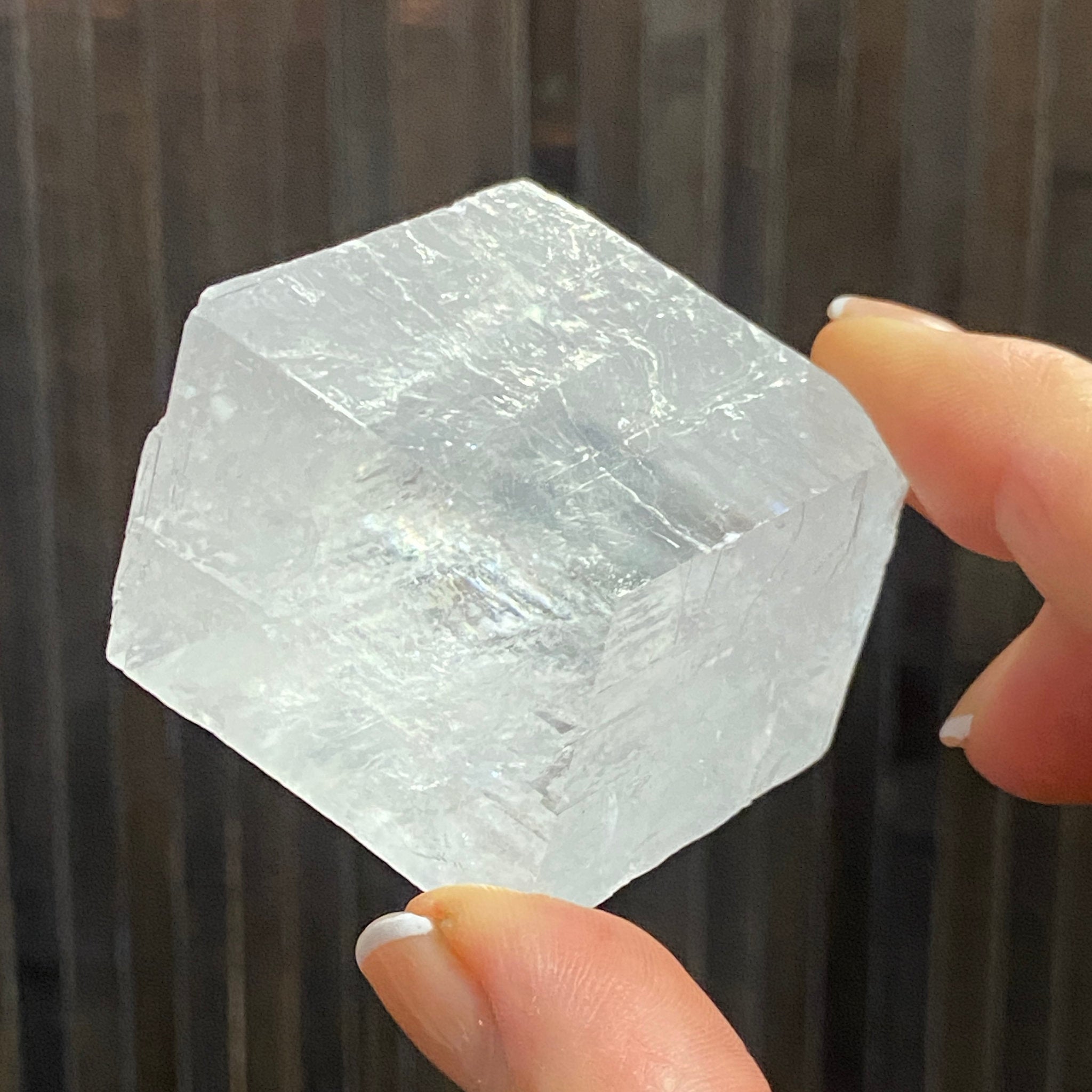 The Viking Stone - Clear Optical Calcite - Mexico