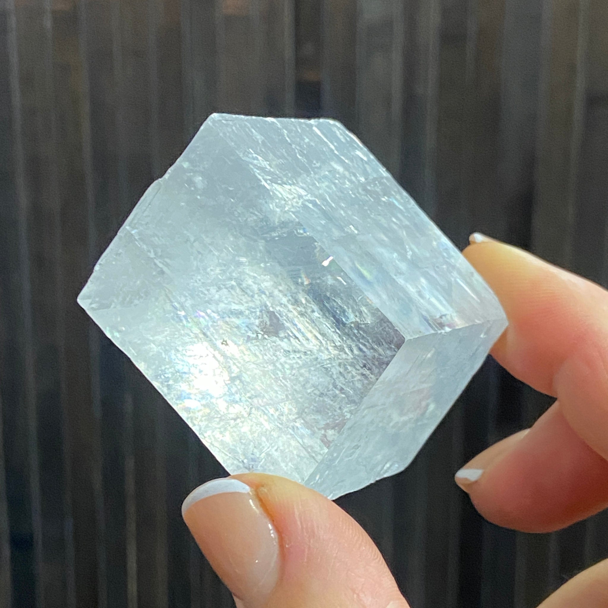 The Viking Stone - Clear Optical Calcite - Mexico