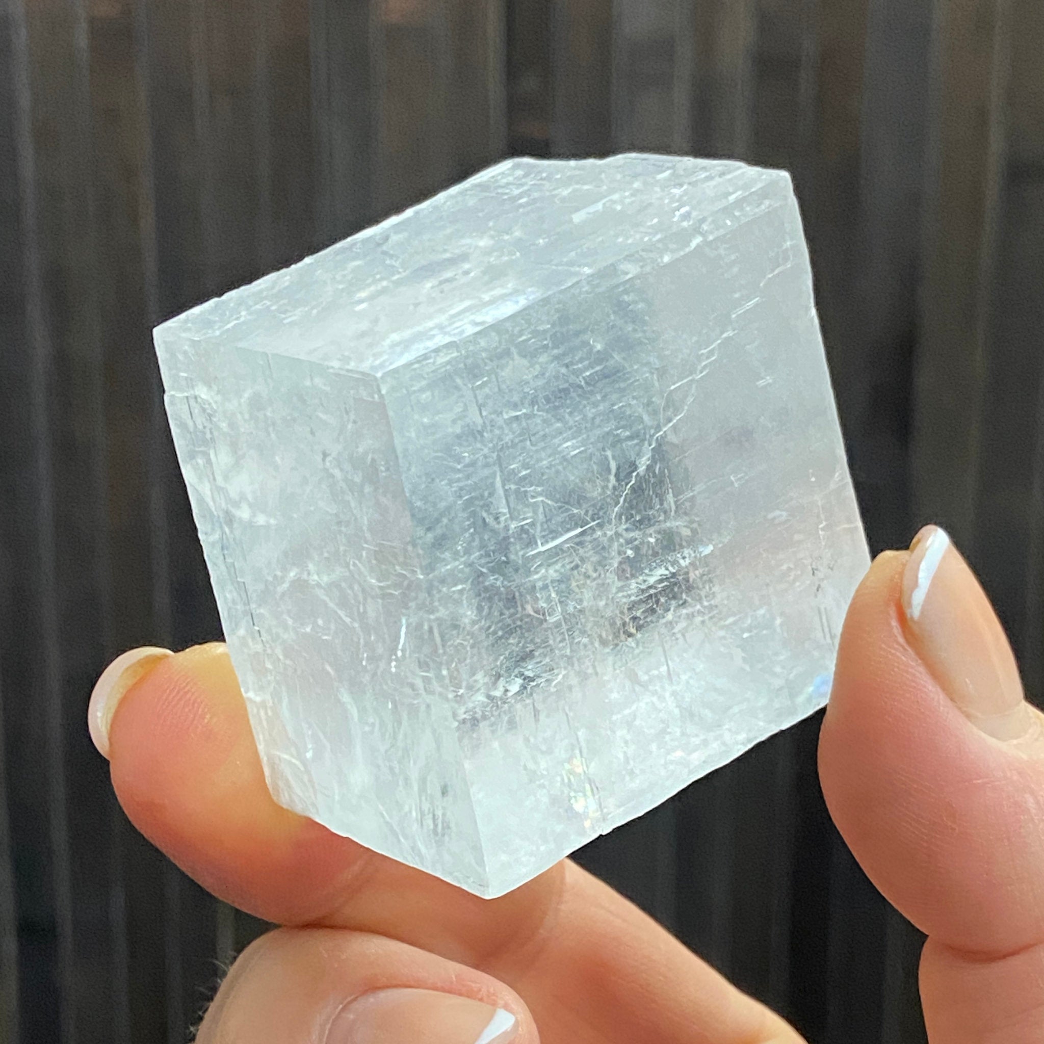The Viking Stone - Clear Optical Calcite - Mexico