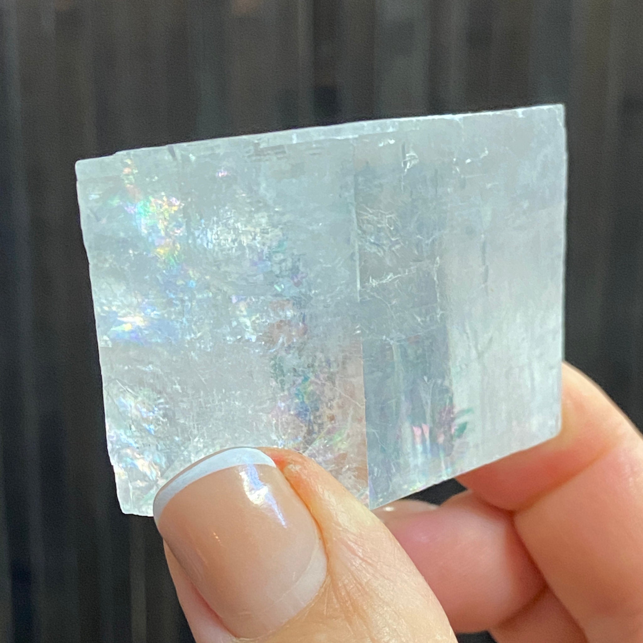 The Viking Stone - Clear Optical Calcite - Mexico