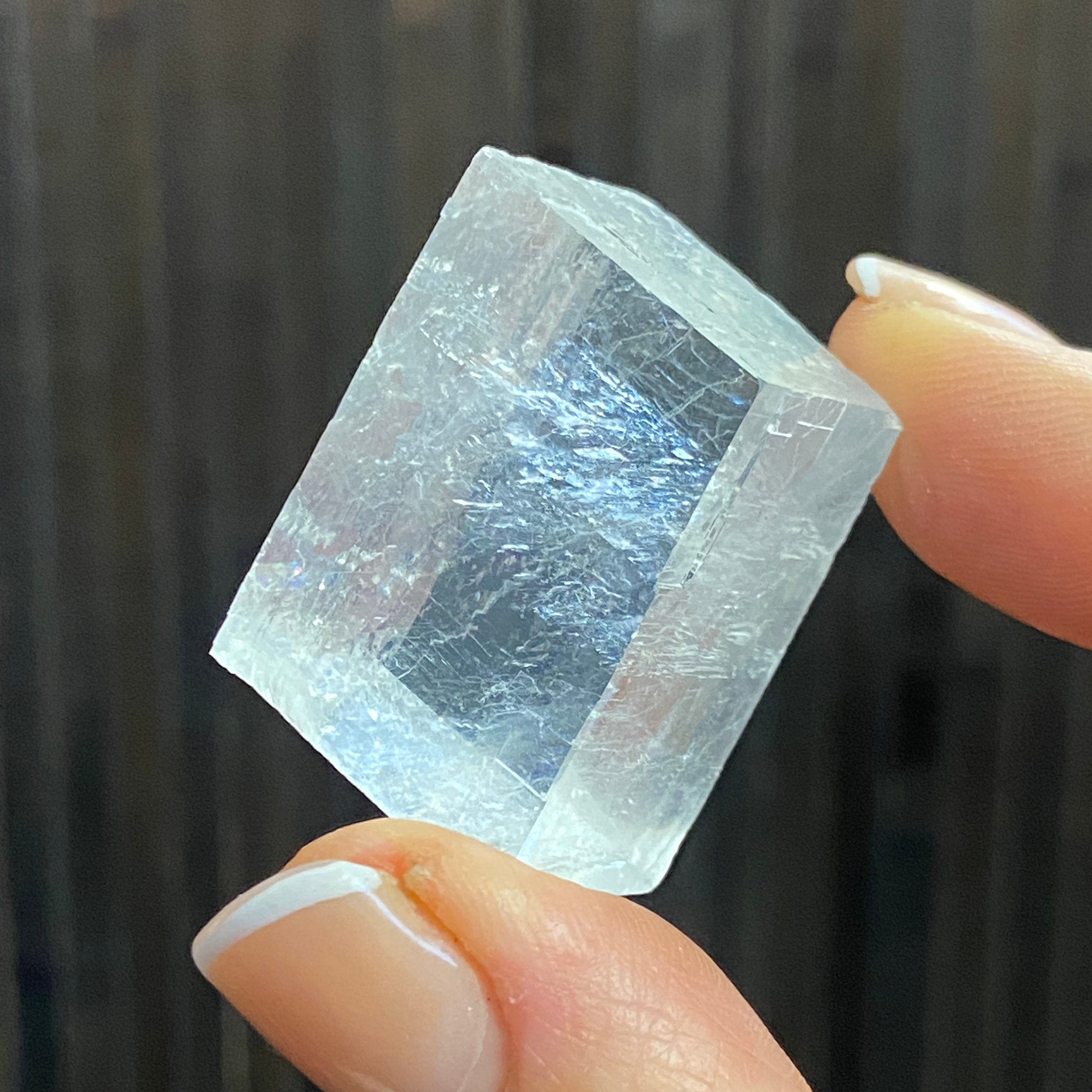 The Viking Stone - Clear Optical Calcite - Mexico