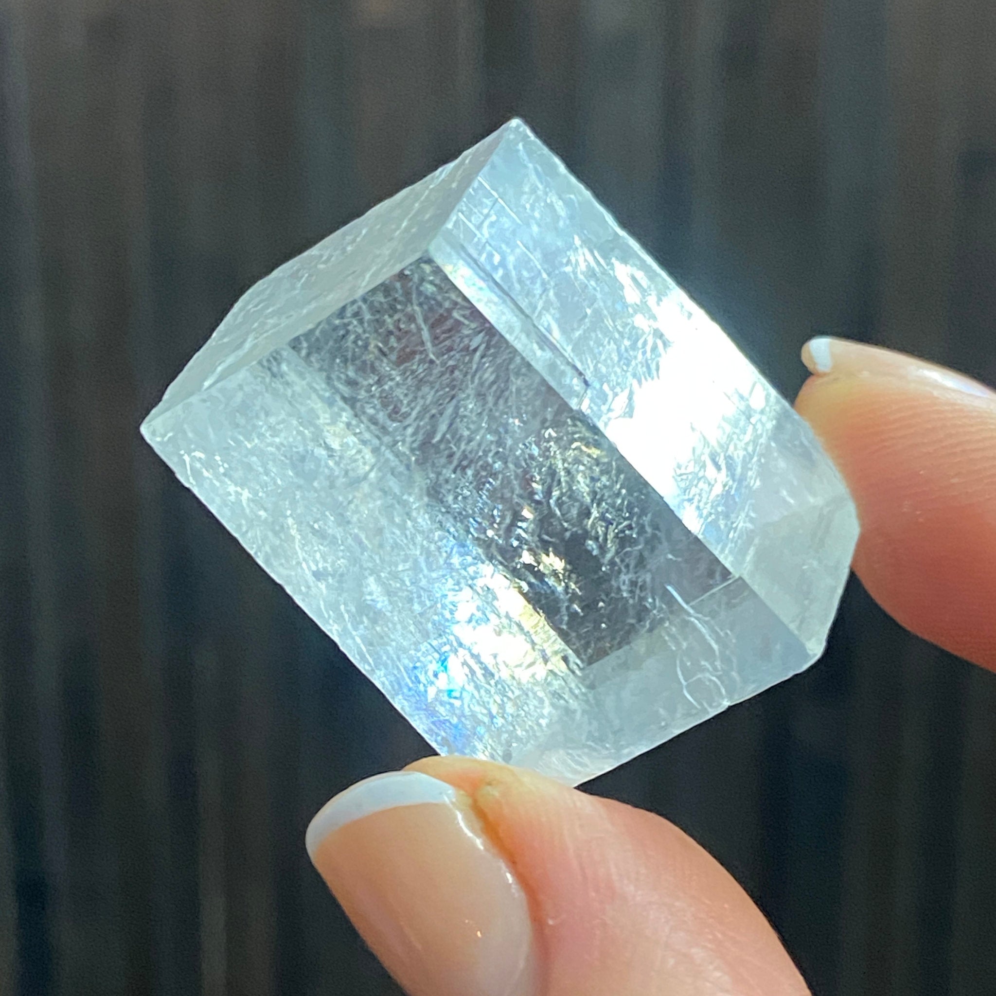 The Viking Stone - Clear Optical Calcite - Mexico