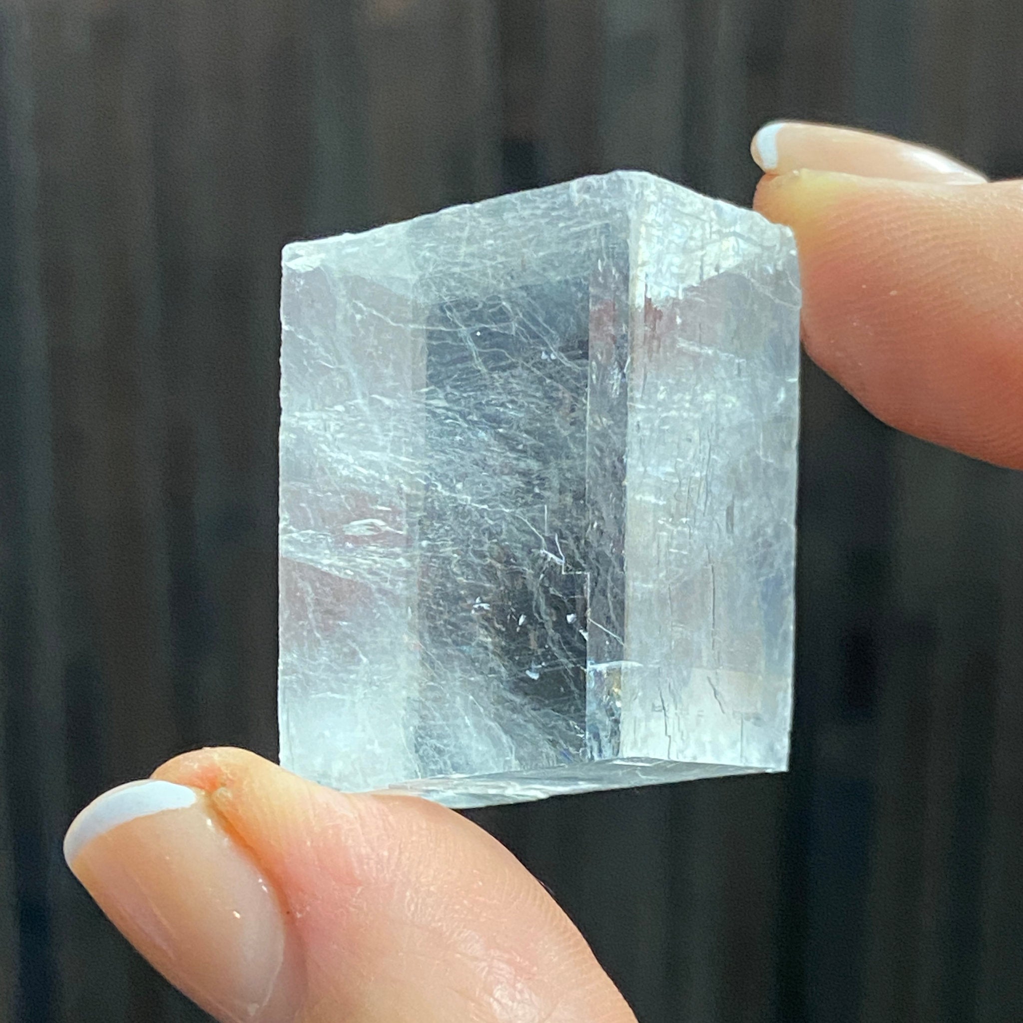 The Viking Stone - Clear Optical Calcite - Mexico