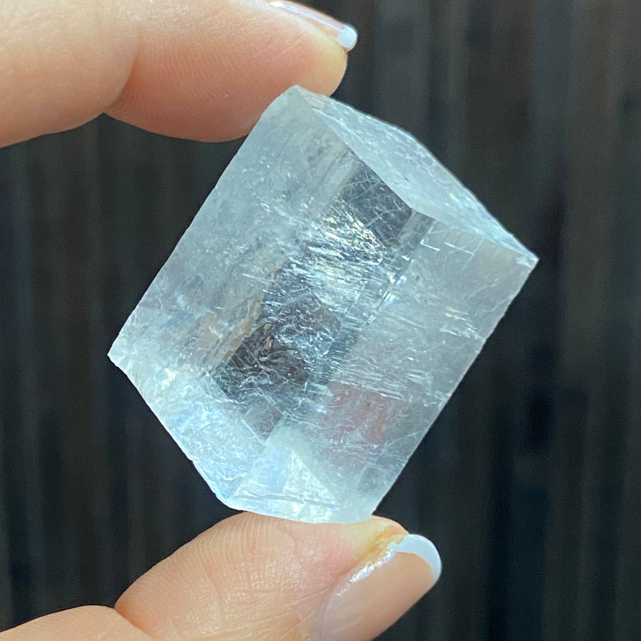 The Viking Stone - Clear Optical Calcite - Mexico
