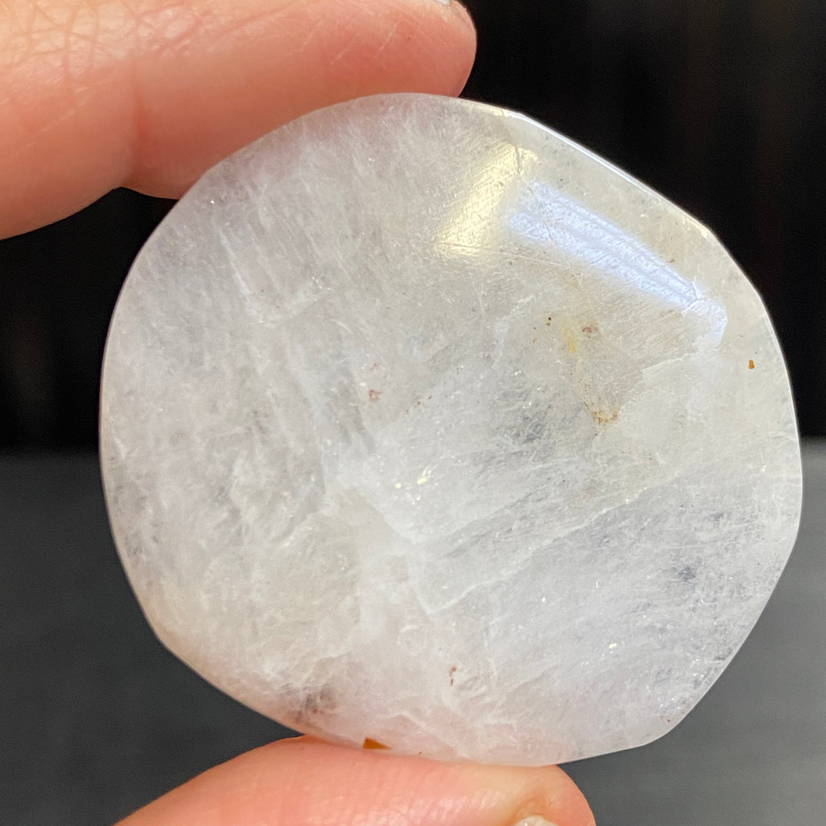 Cryolite Palmstone with Siderite Inclusions - Greenland