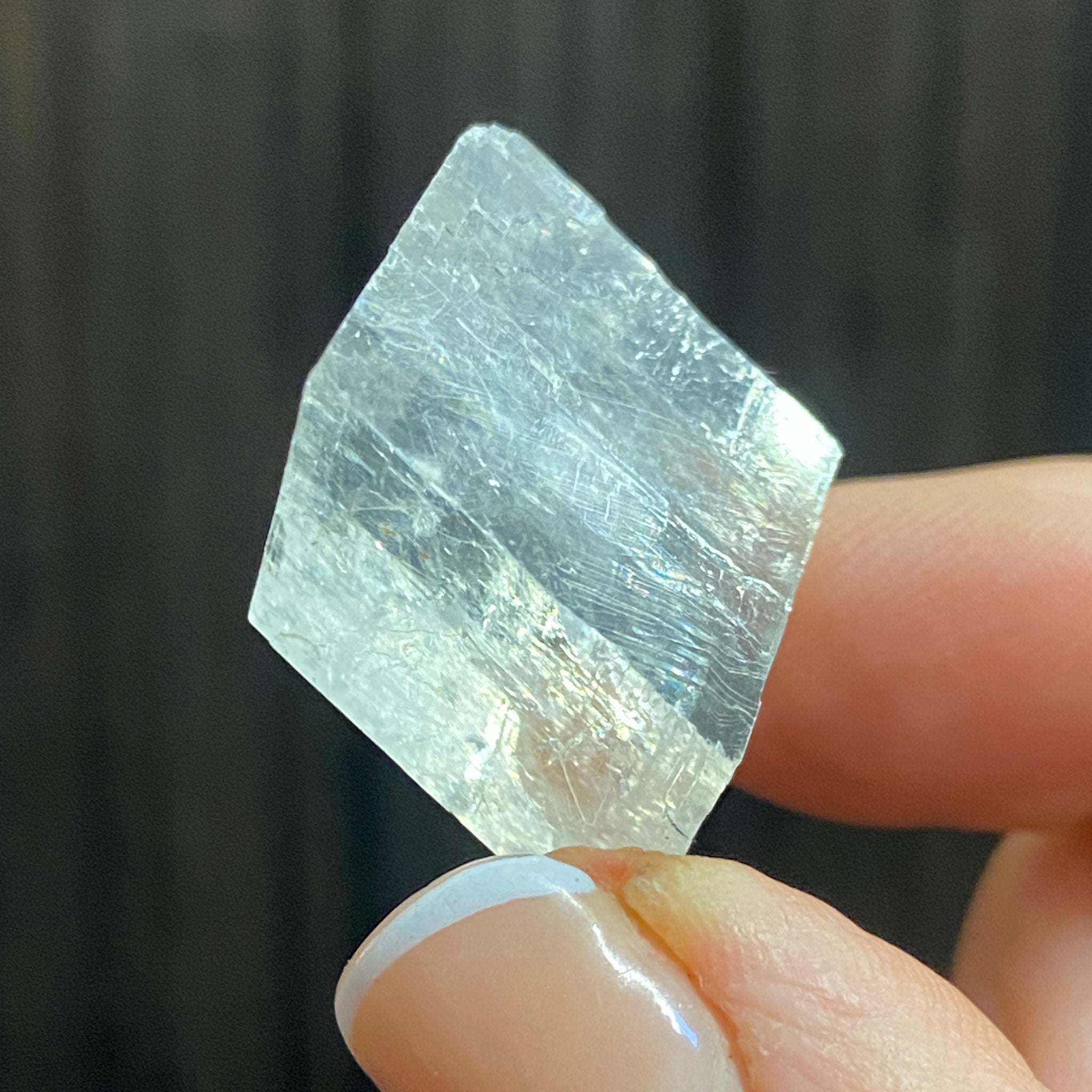 The Viking Stone - Clear Optical Calcite - Mexico
