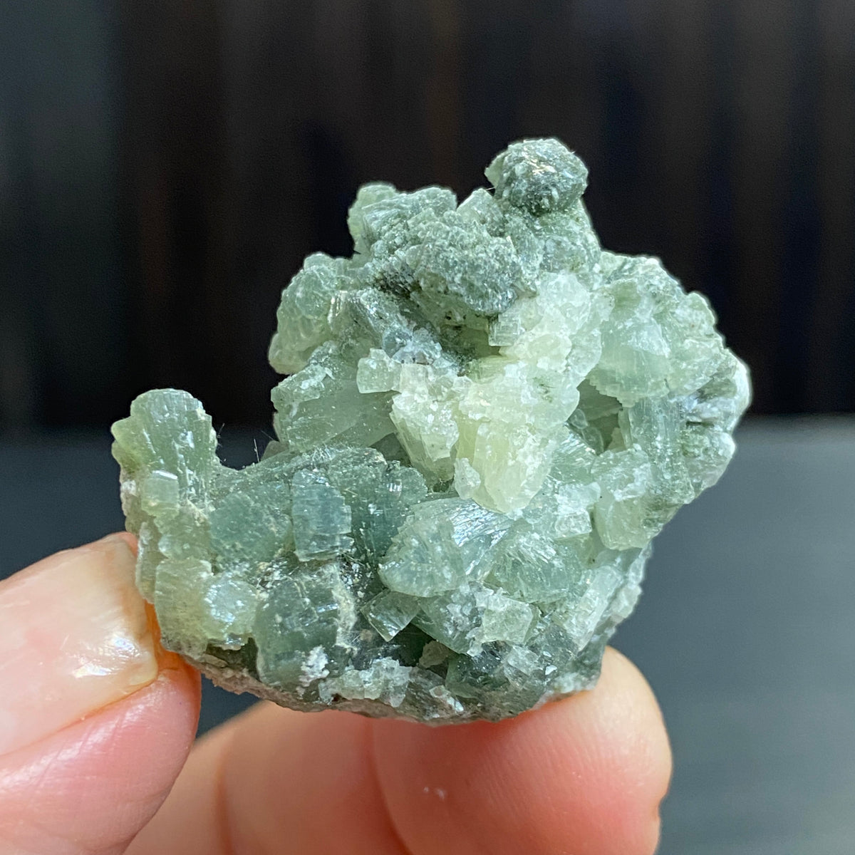Crystallised Prehnite with Epidote