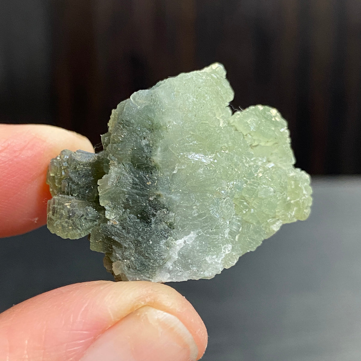 Crystallised Prehnite with Epidote