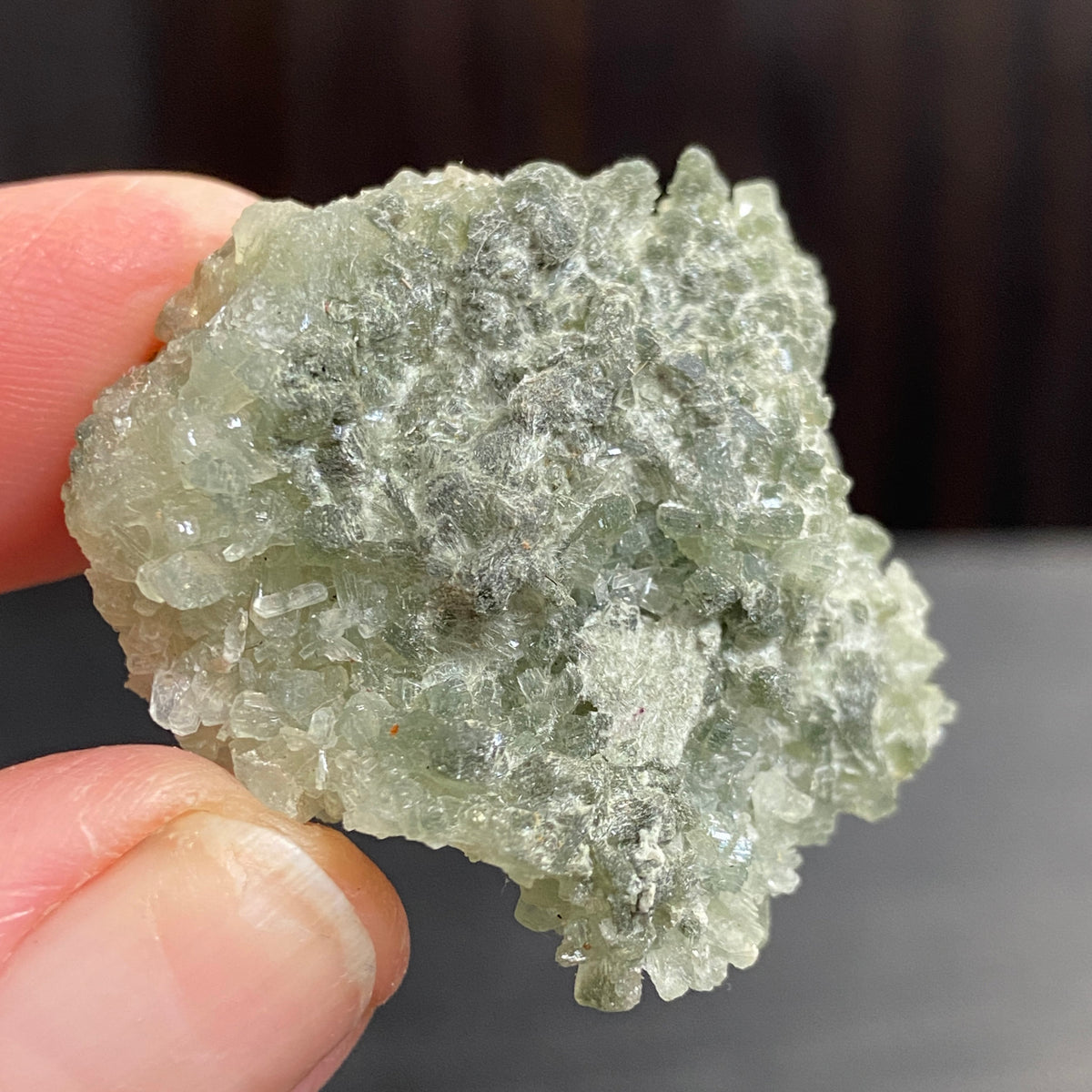 Crystallised Prehnite with Epidote