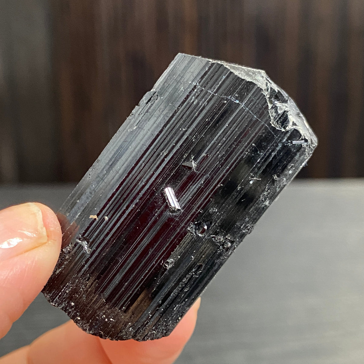 Terminated Black Tourmaline – Namibia