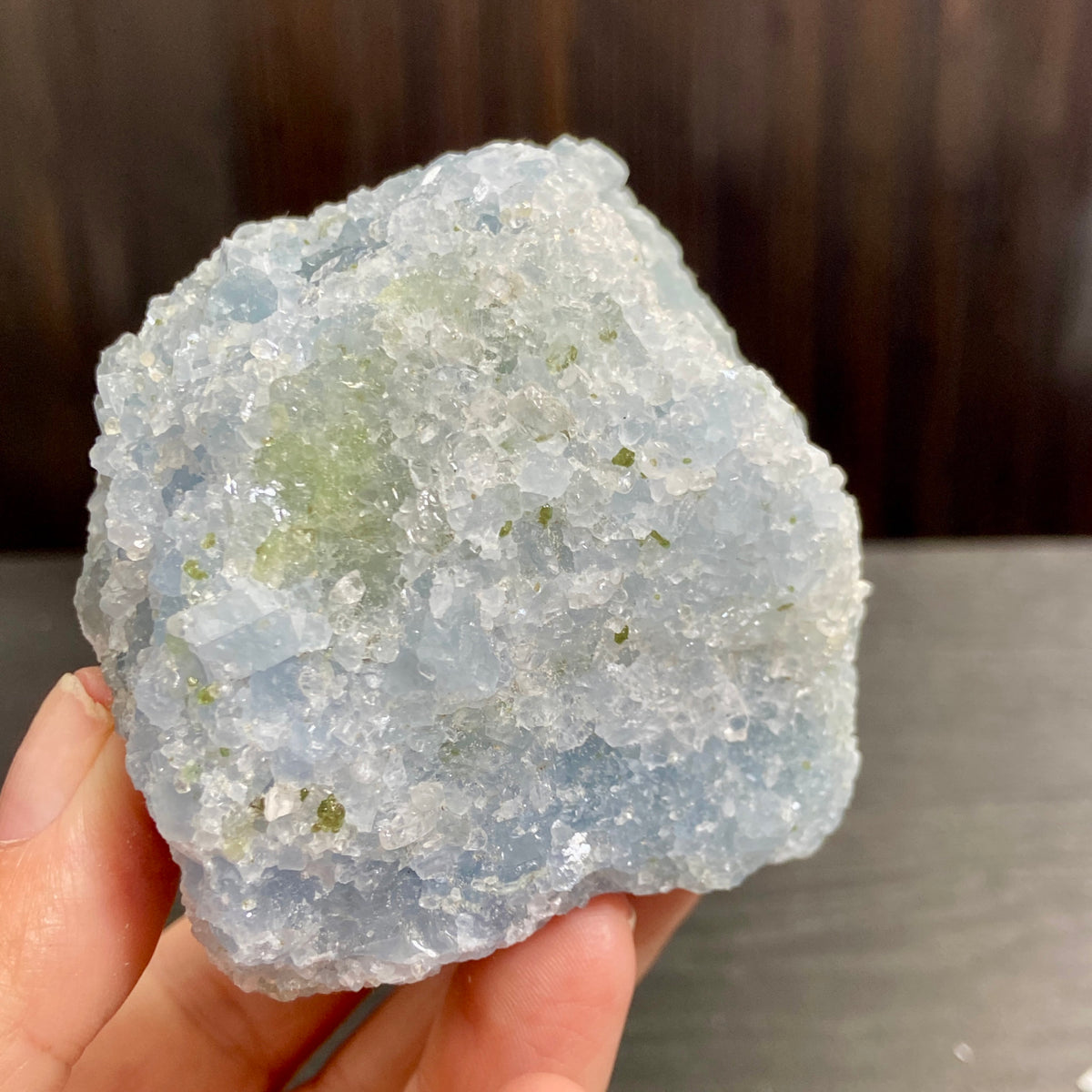 Natural Blue Calcite
