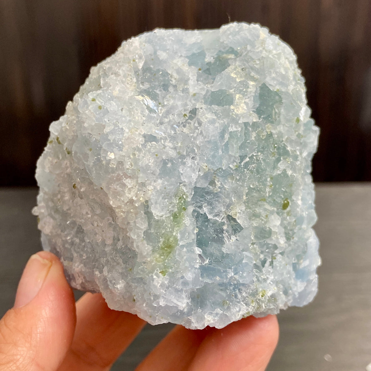 Natural Blue Calcite
