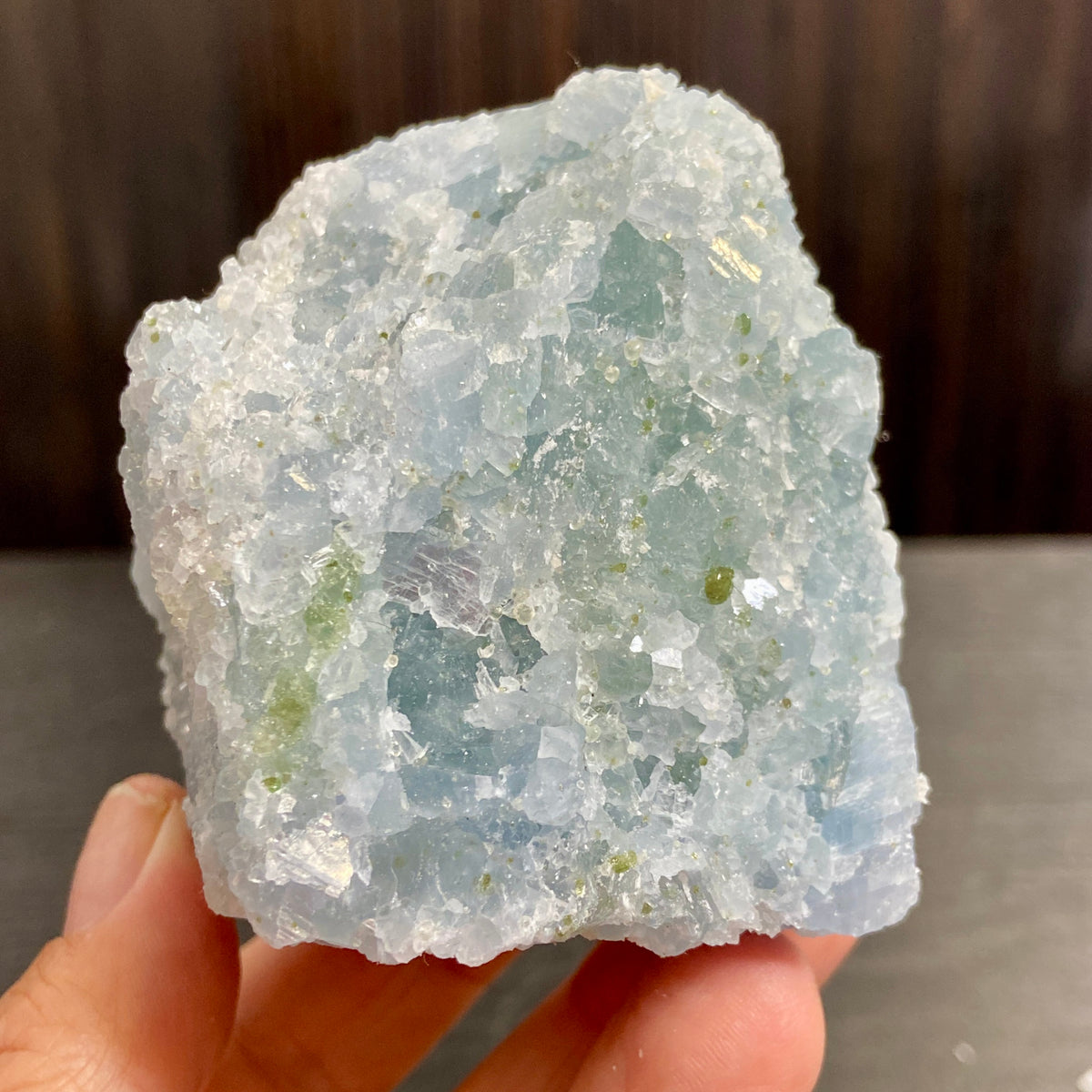Natural Blue Calcite