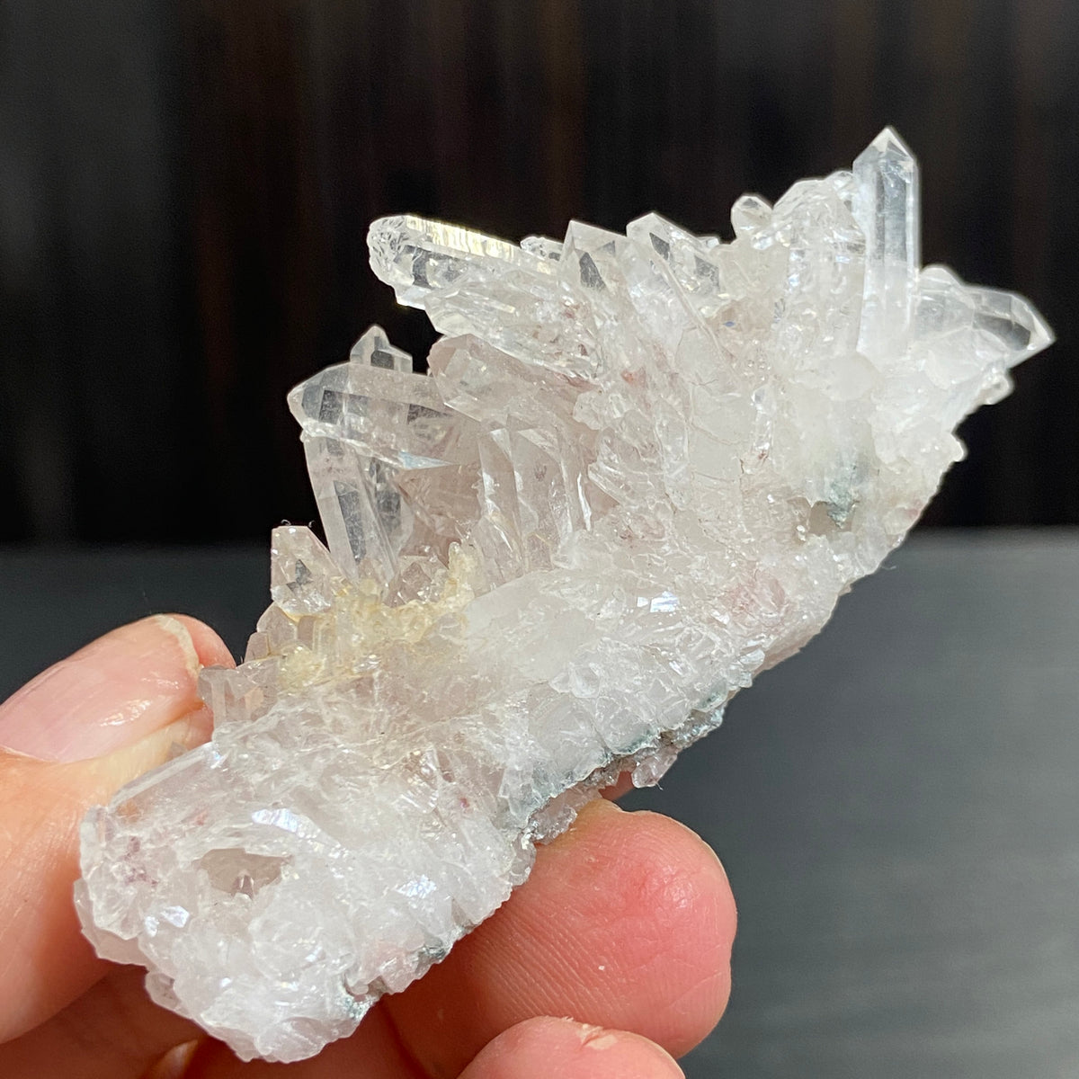 Sacred Pink Lemurian Quartz Cluster – Colombia