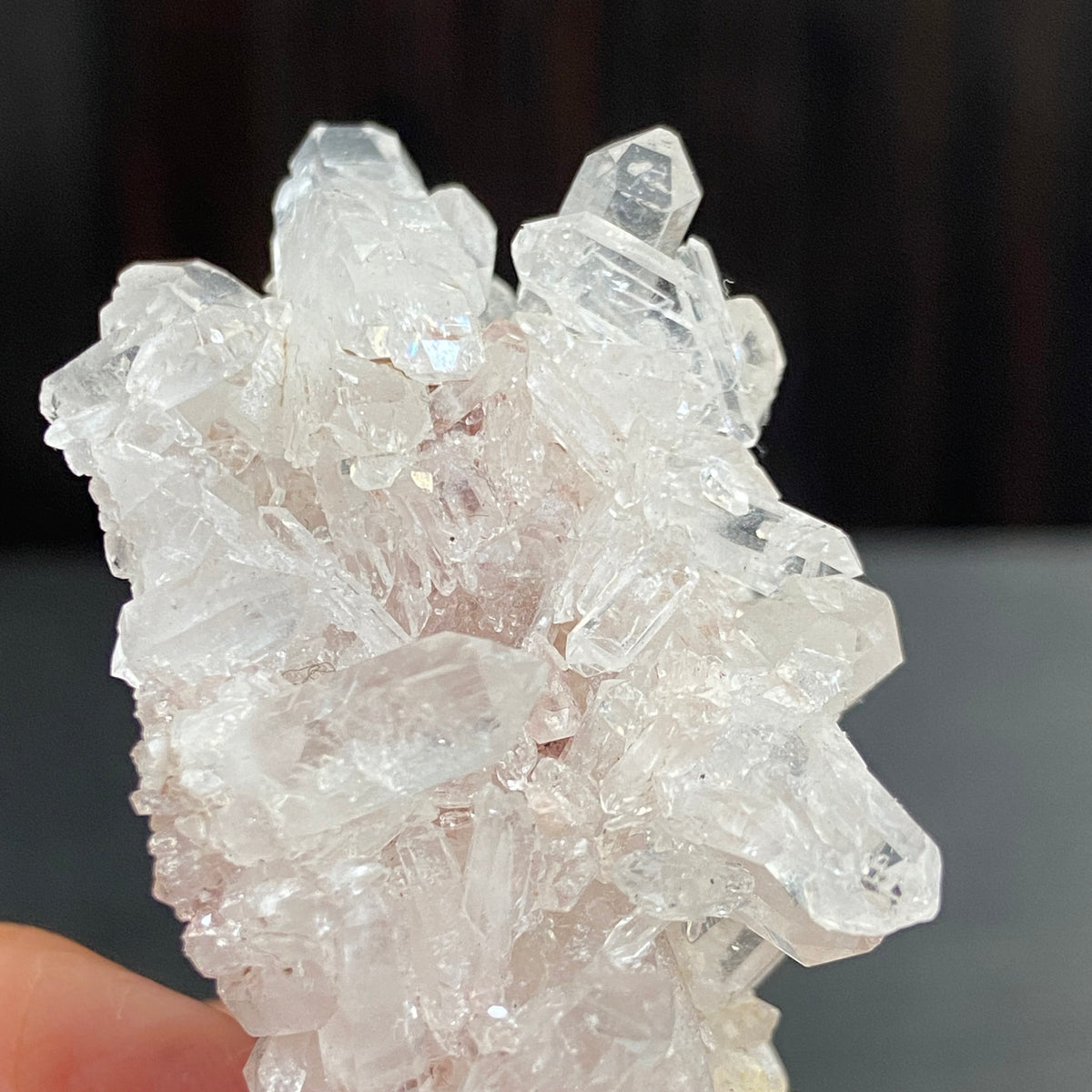 Sacred Pink Lemurian Quartz Cluster – Colombia