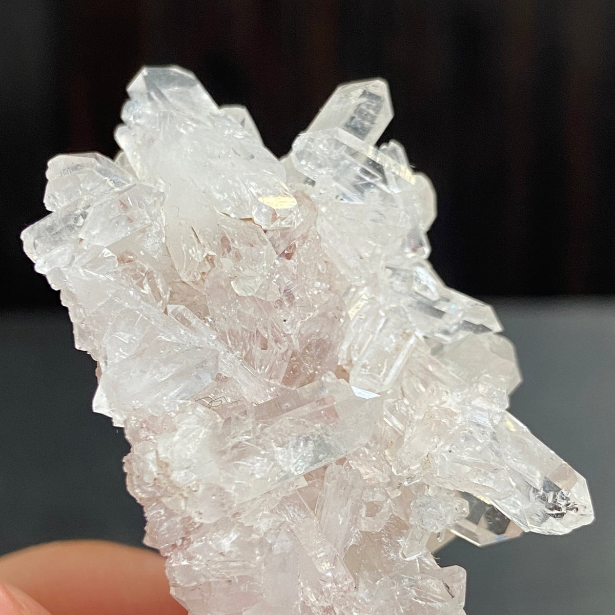 Sacred Pink Lemurian Quartz Cluster – Colombia