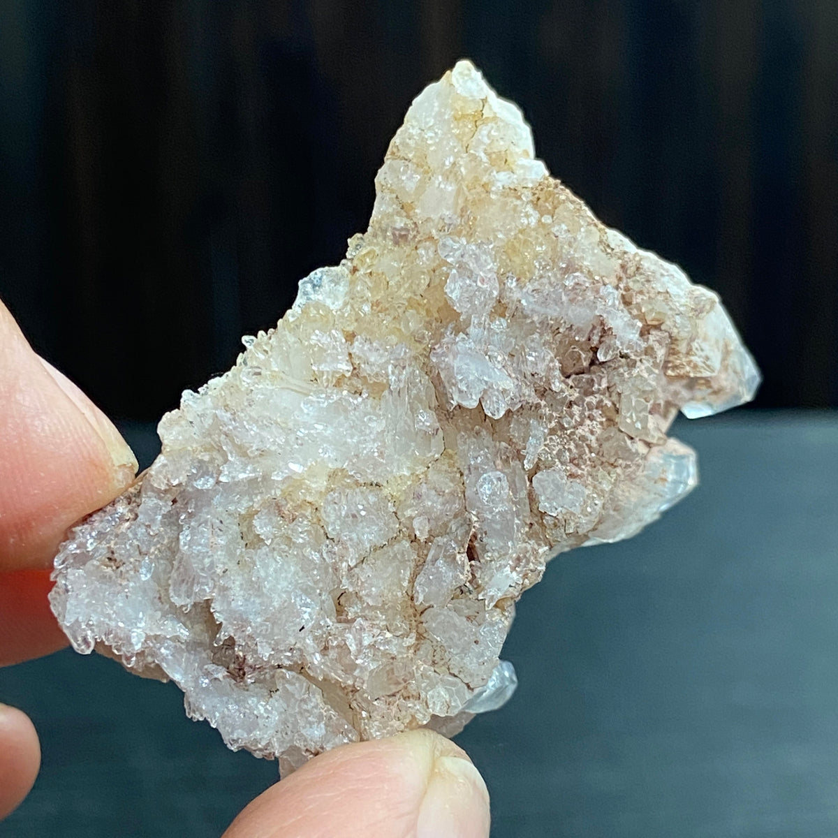 Sacred Pink Lemurian Quartz Cluster – Colombia