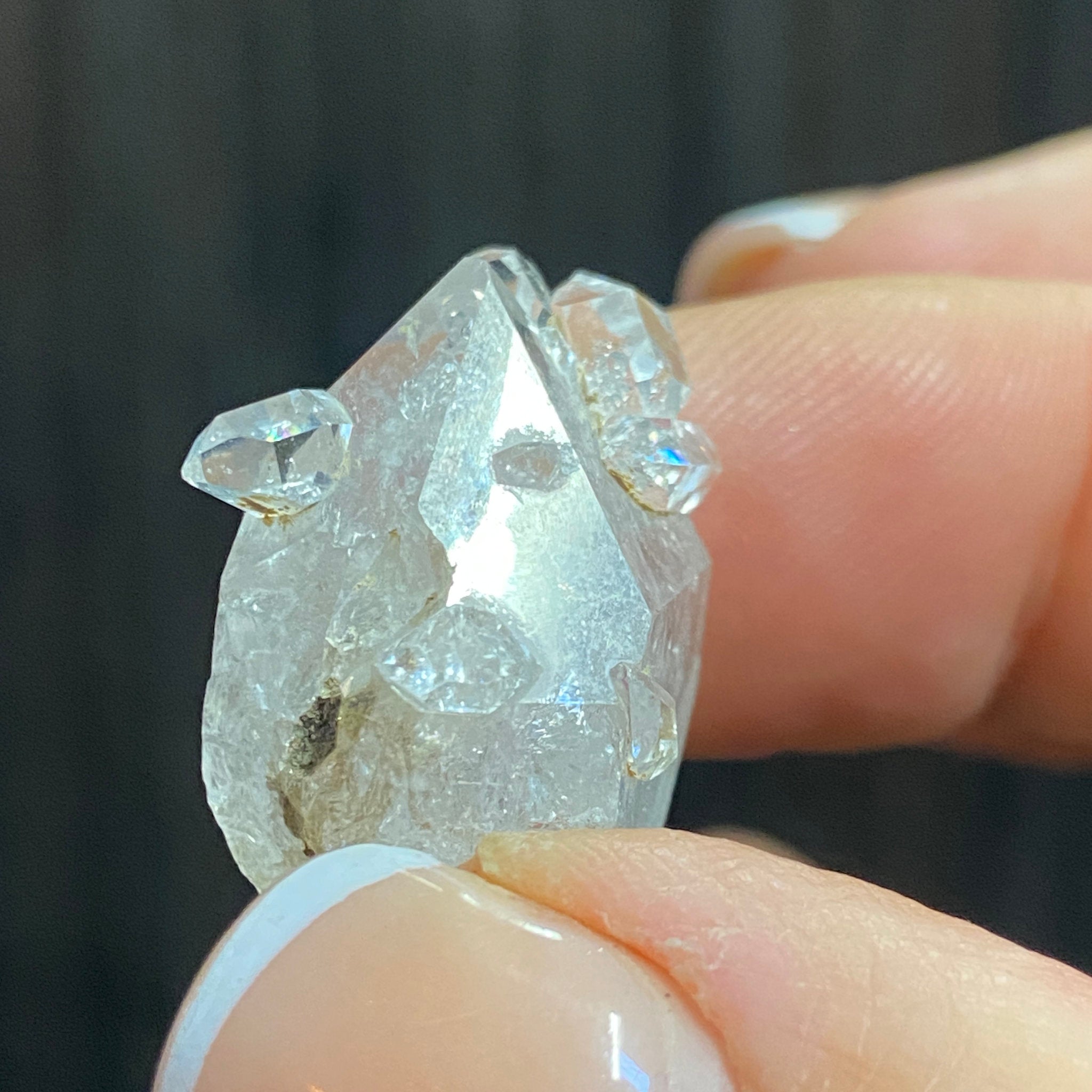 Herkimer Diamond Cluster - Herkimer County USA