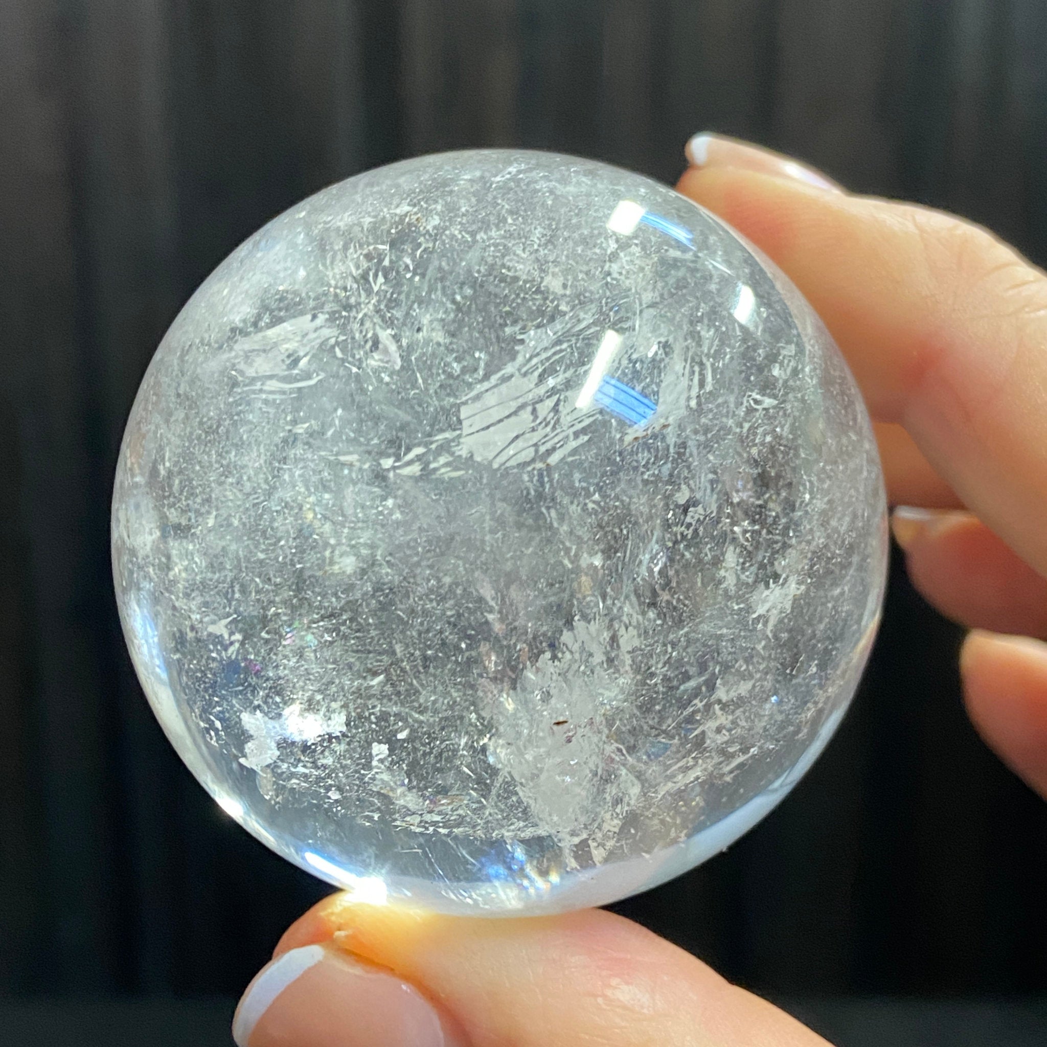 Clear Quartz Sphere - Madagascar