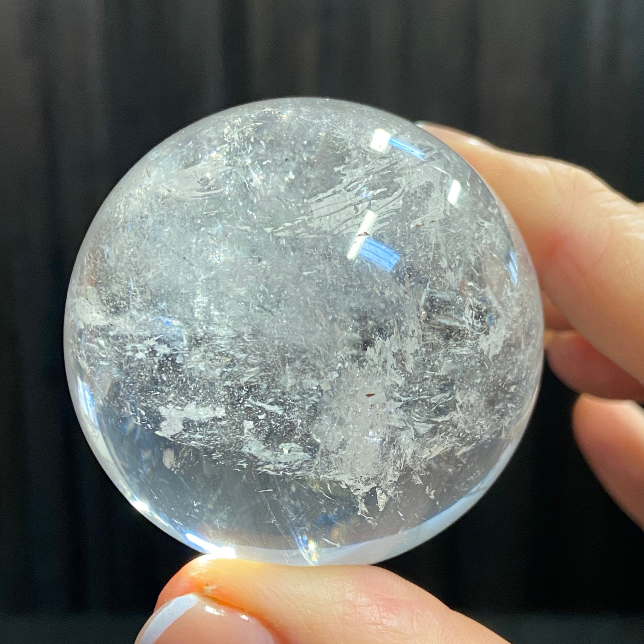 Clear Quartz Sphere - Madagascar