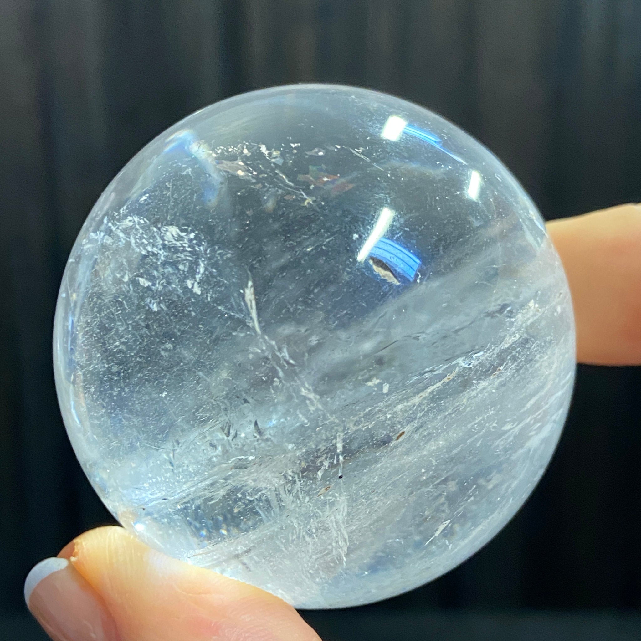 Clear Quartz Sphere - Madagascar