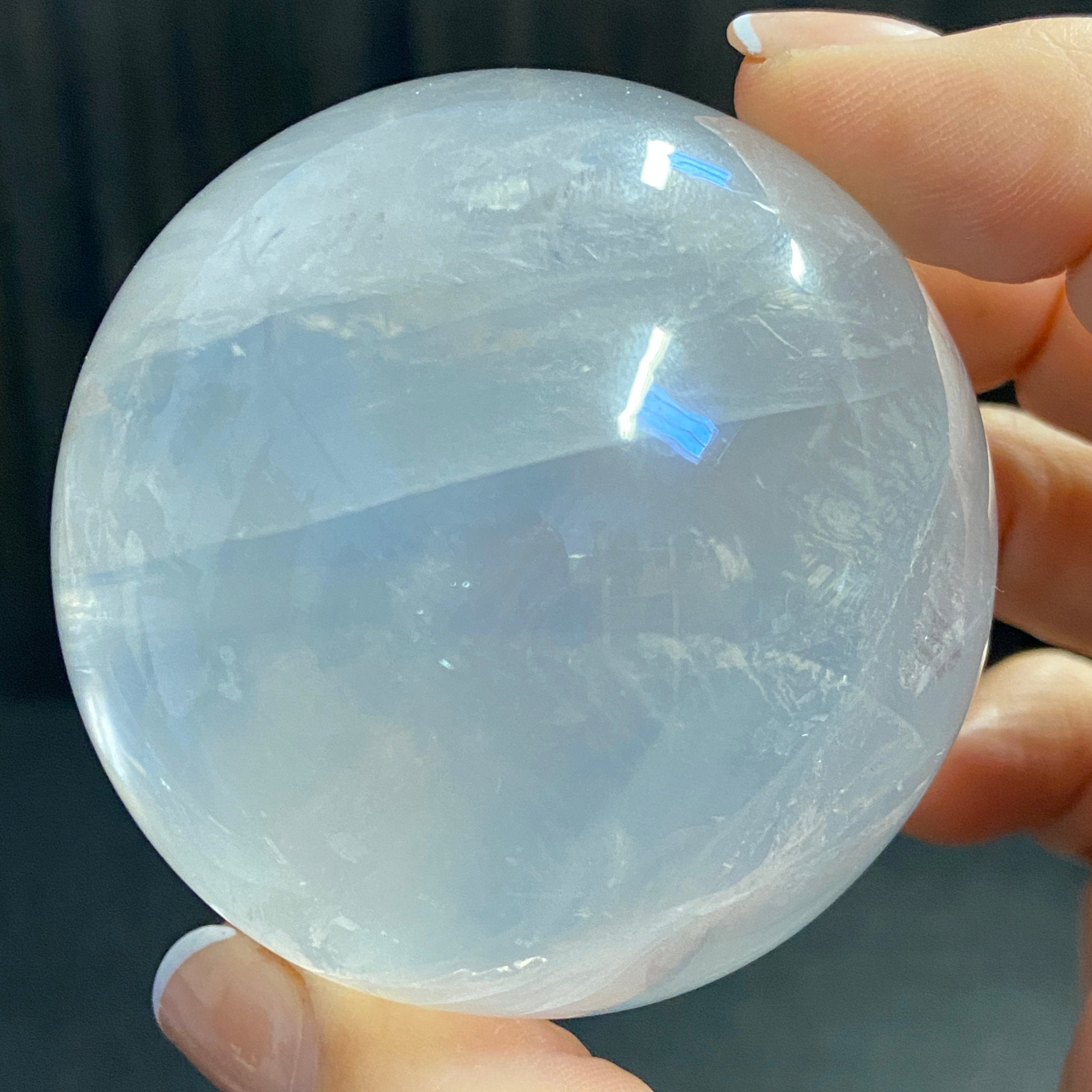 Girasol Moon Quartz Sphere - Madagascar