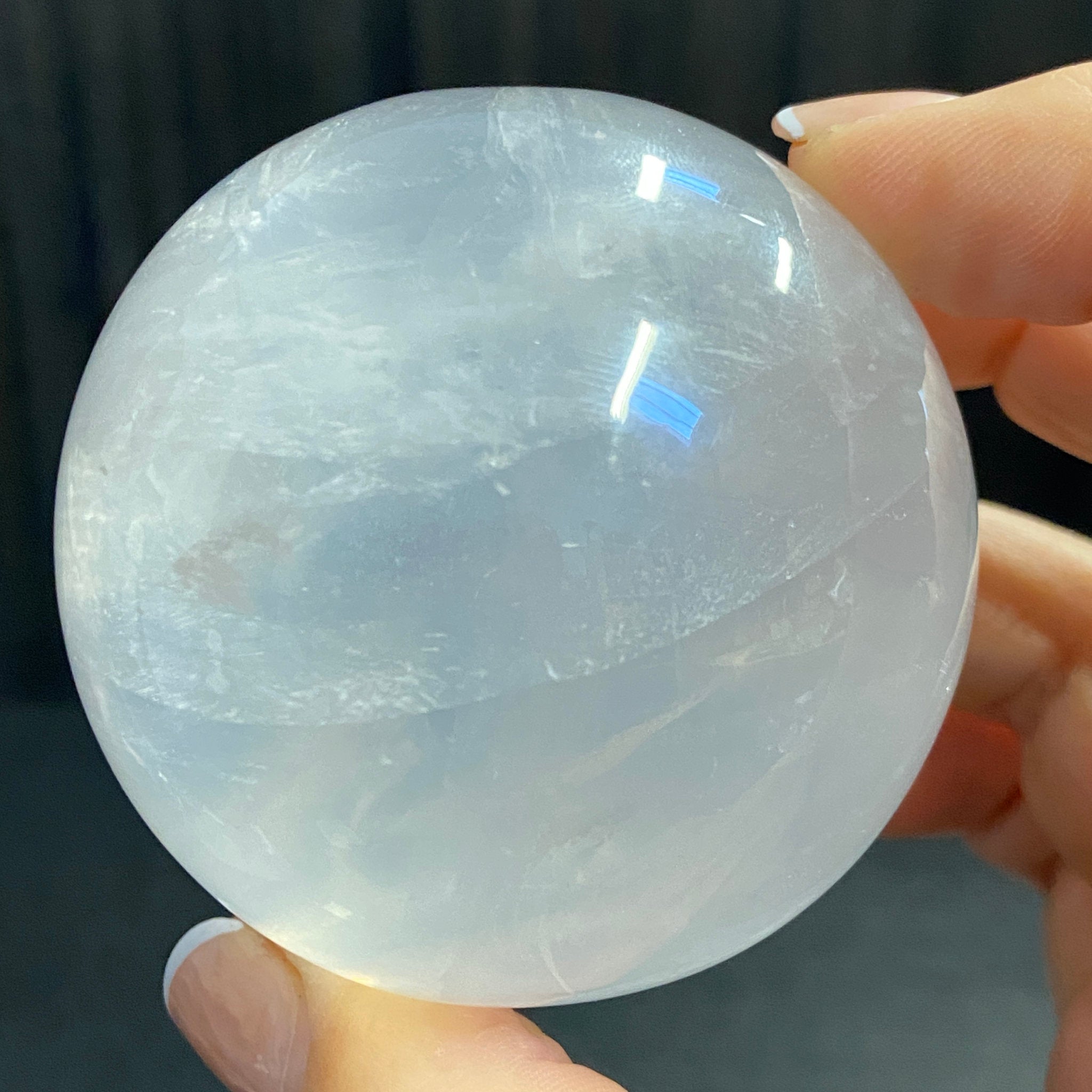 Girasol Moon Quartz Sphere - Madagascar